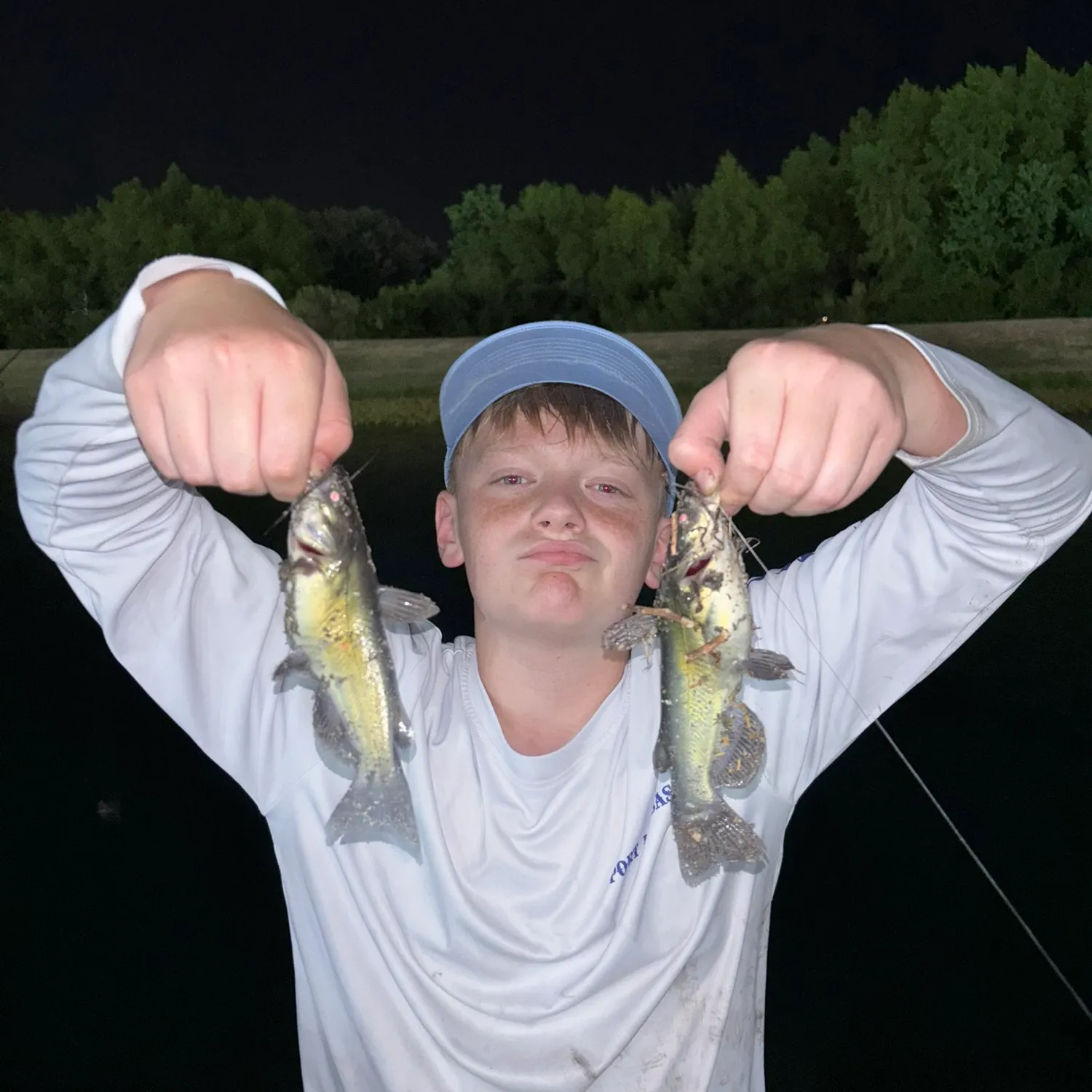Channel catfish caught on Fishbrain