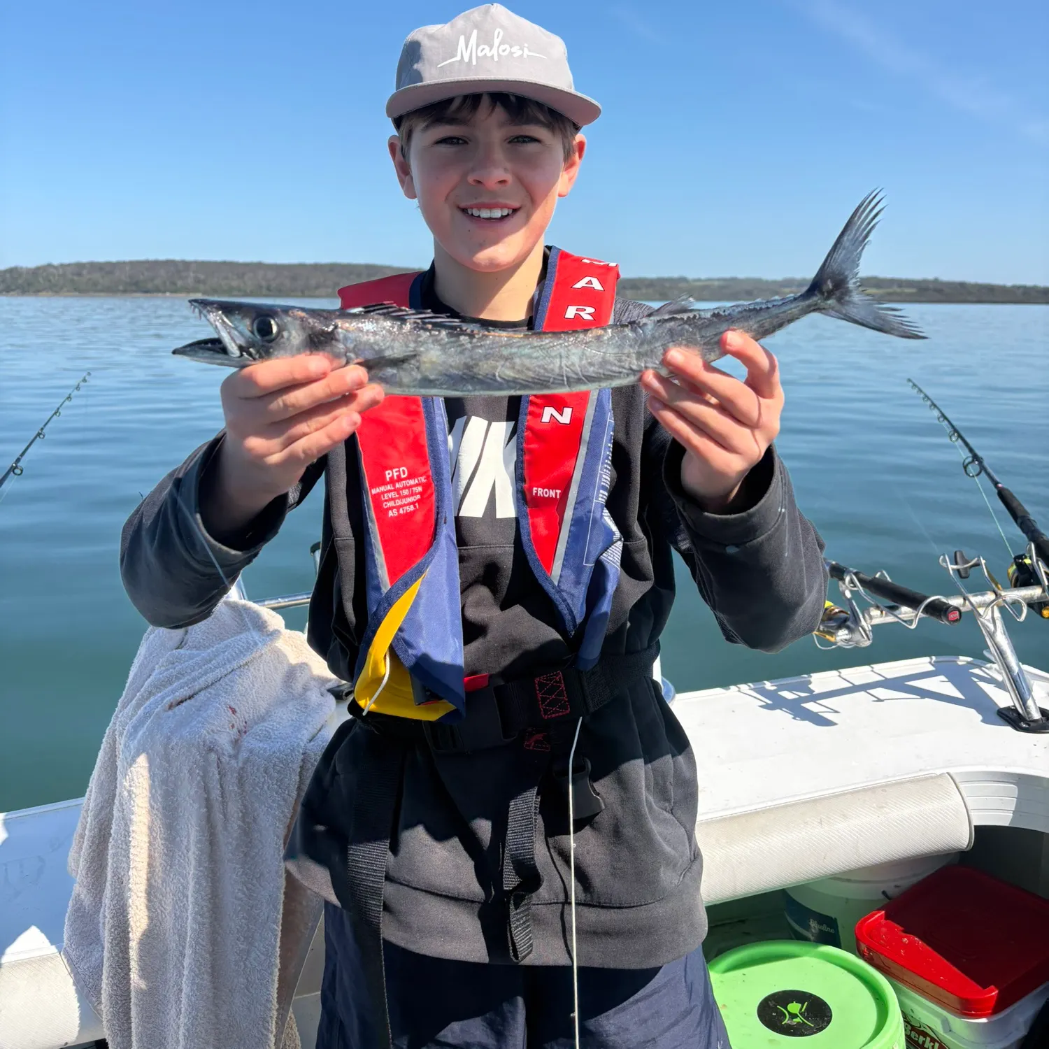 Snoek caught on Fishbrain