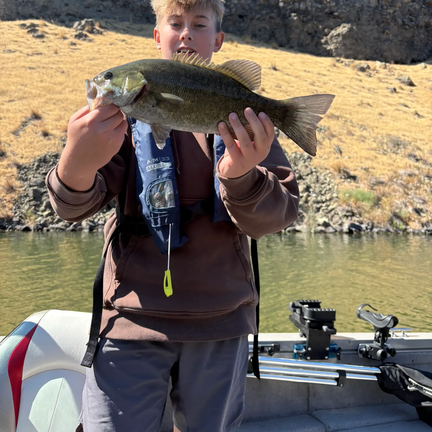 Smallmouth bass caught on Fishbrain