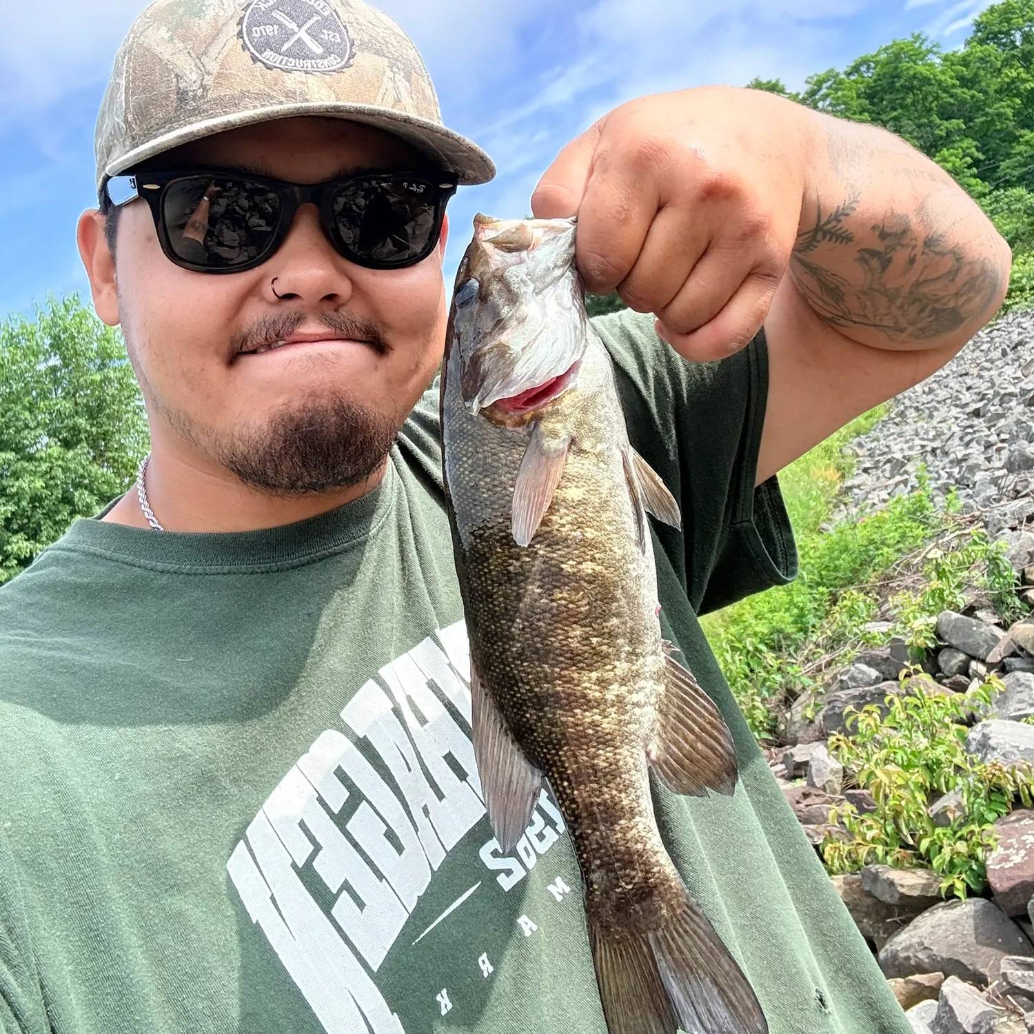 recently logged catches