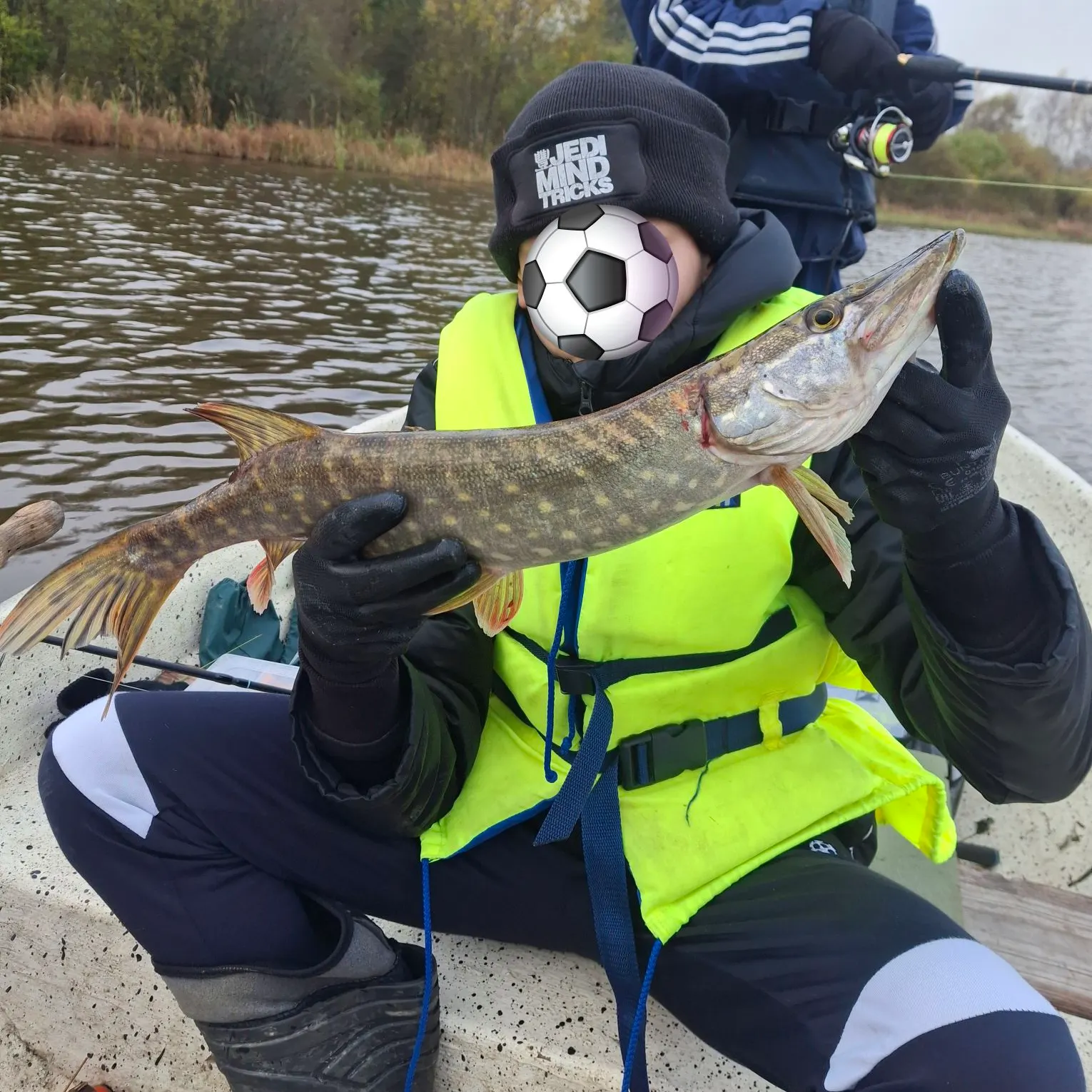 Northern pike caught on Fishbrain