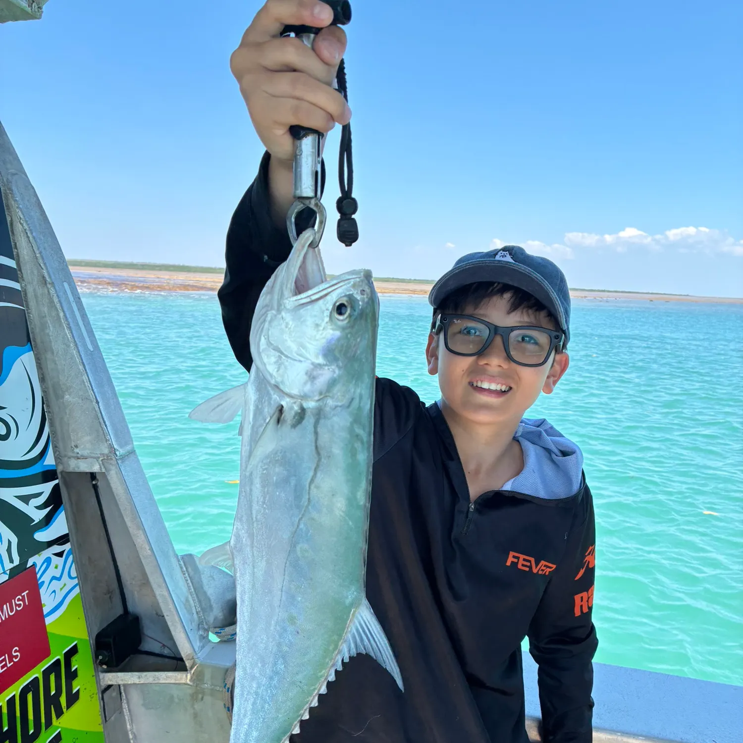 Talang queenfish caught on Fishbrain