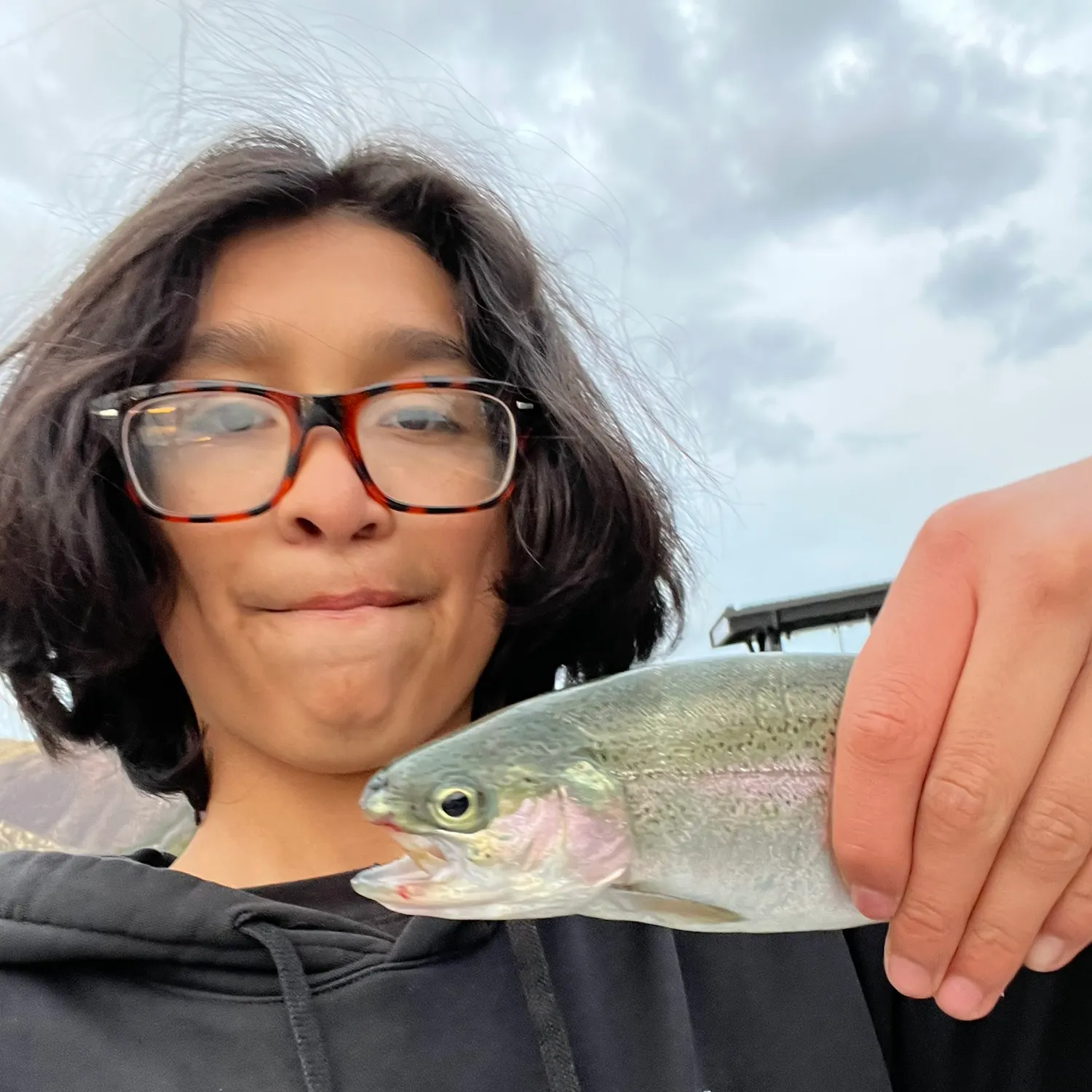 Rainbow trout caught on Fishbrain