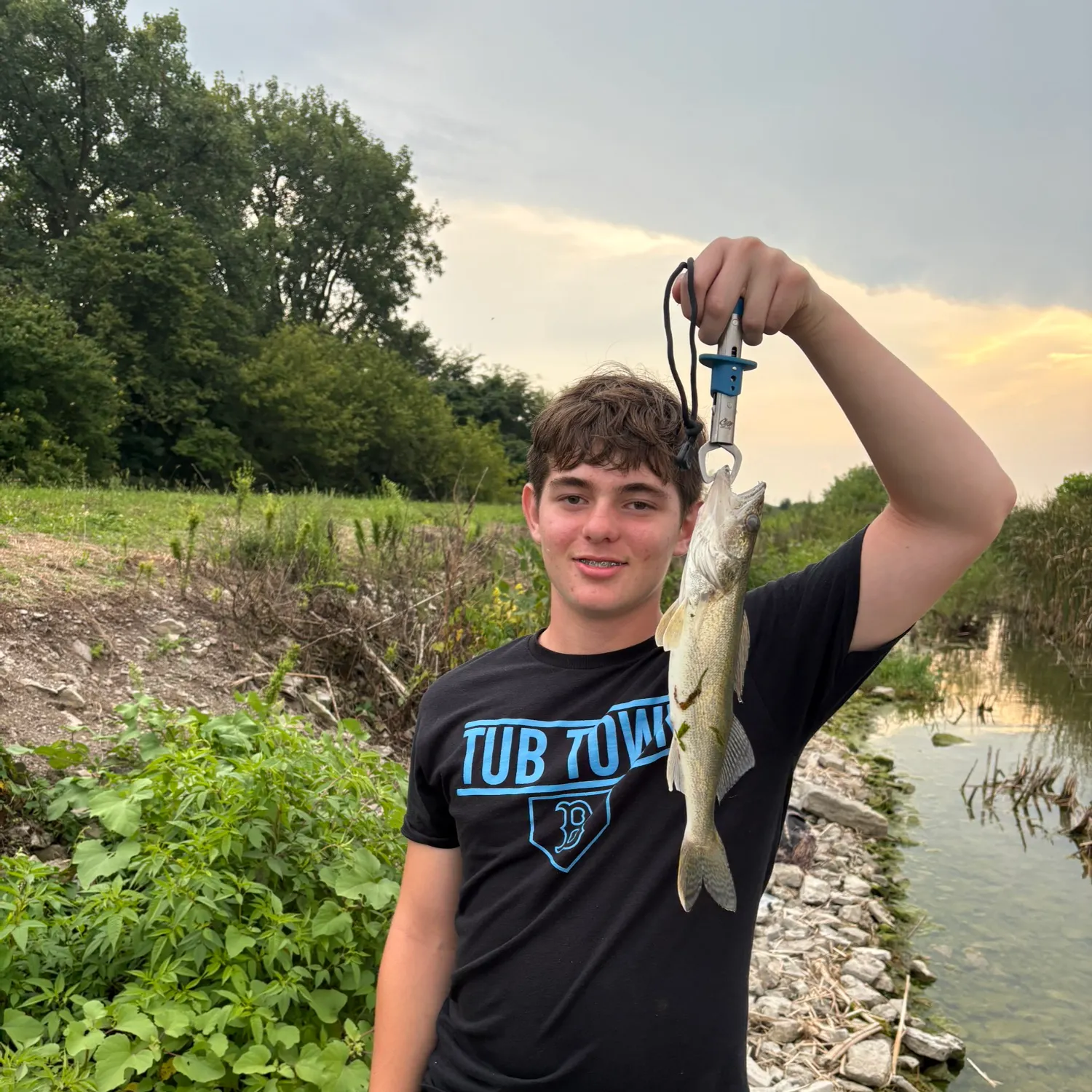 Walleye caught on Fishbrain