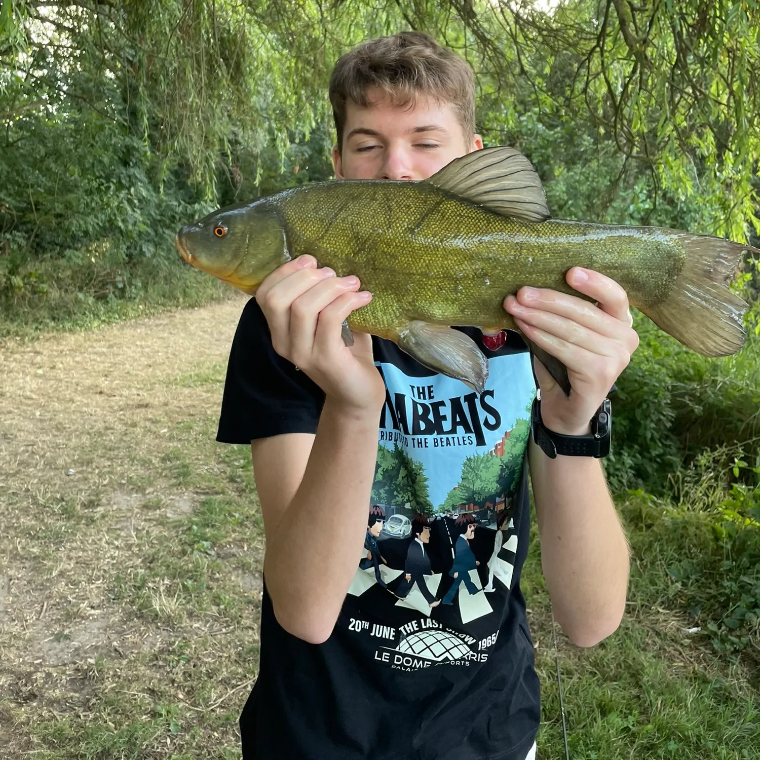 Tench caught on Fishbrain