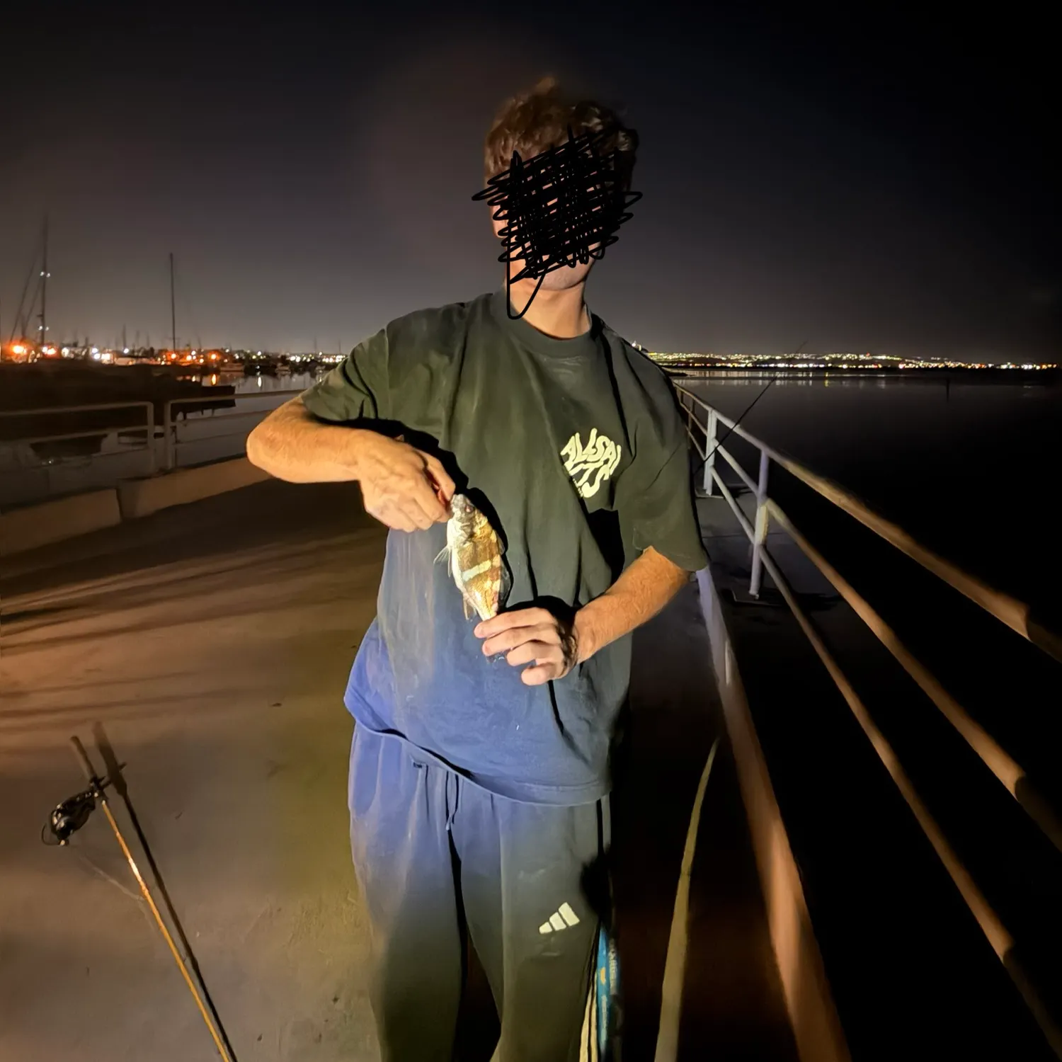 Black croaker caught on Fishbrain