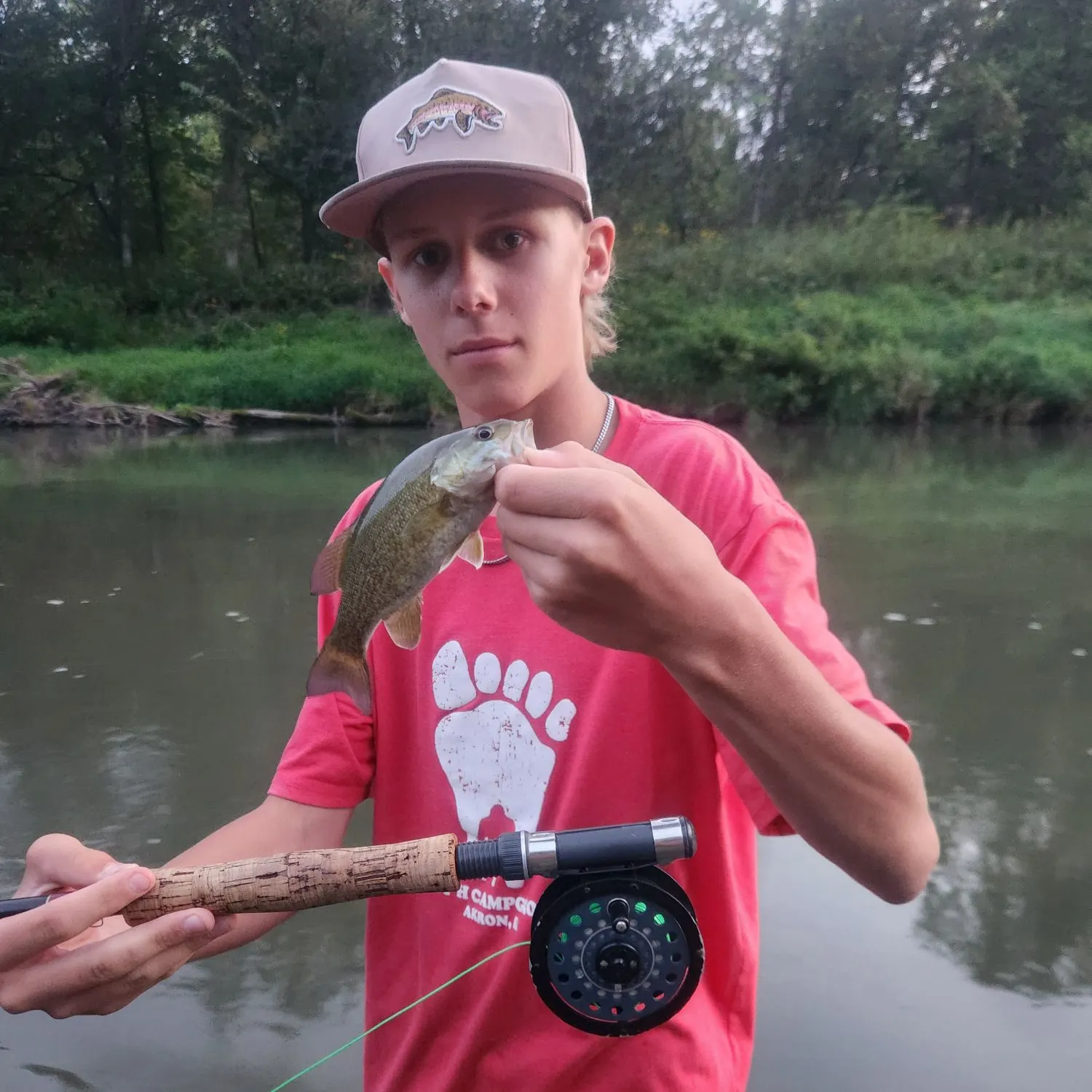 Smallmouth bass caught on Fishbrain