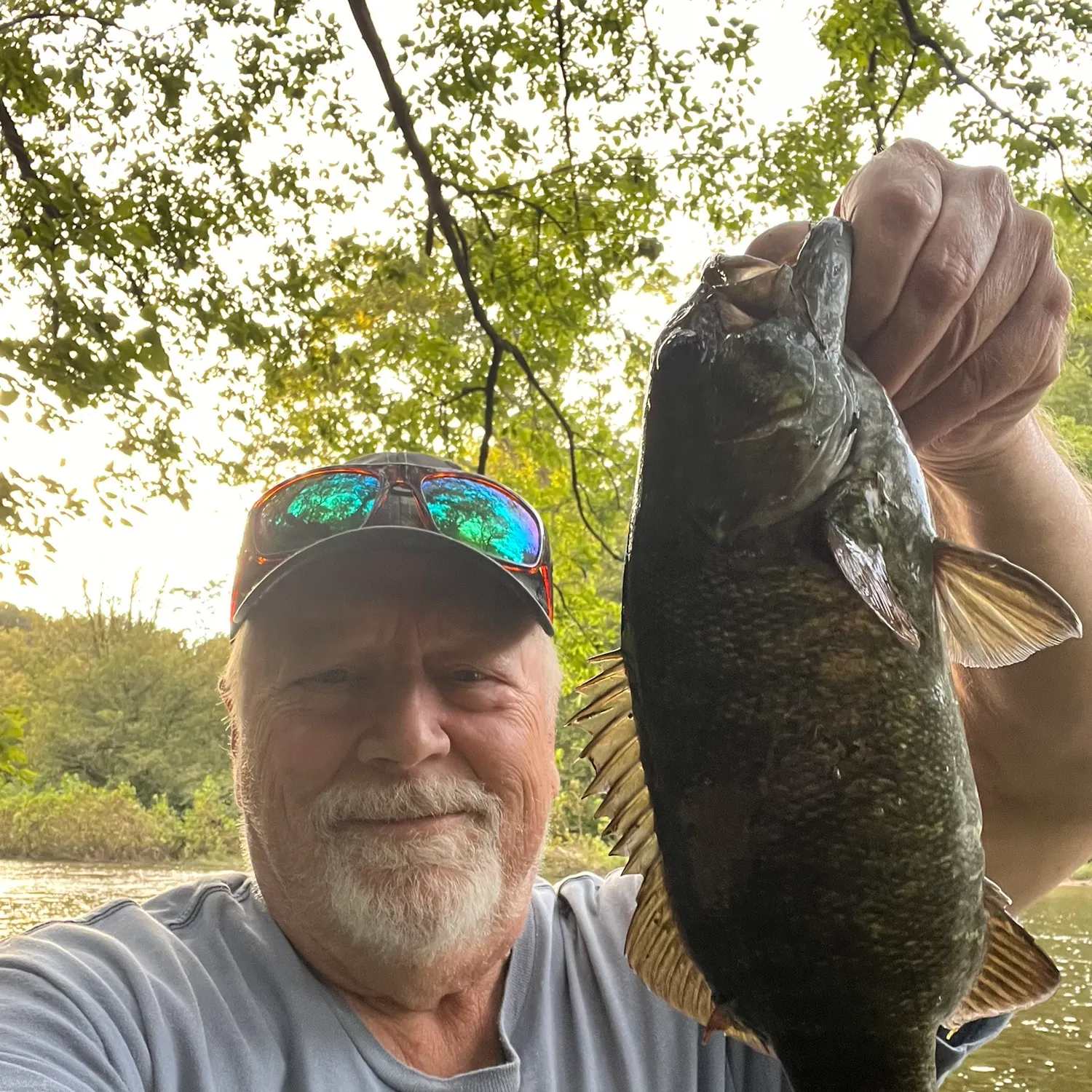 Smallmouth bass caught on Fishbrain