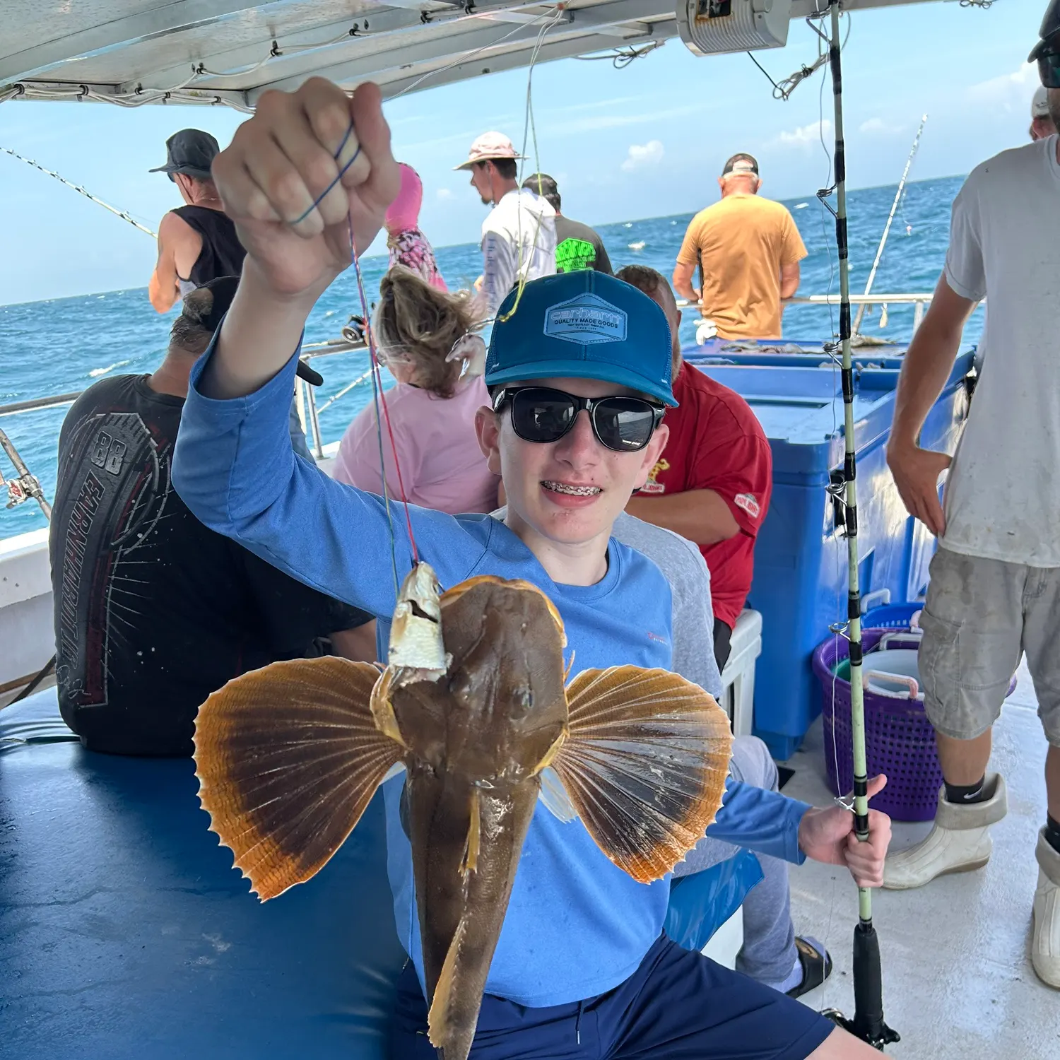 recently logged catches