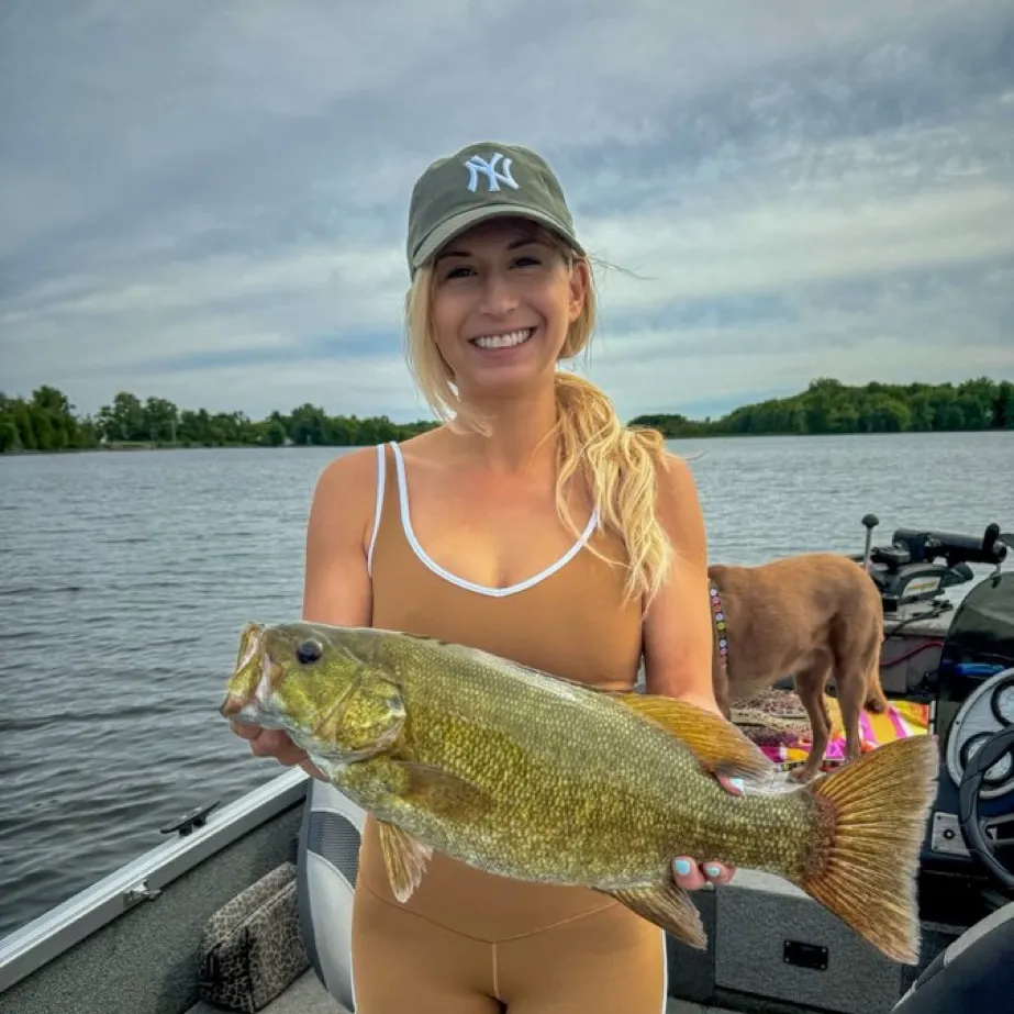 Smallmouth bass caught on Fishbrain