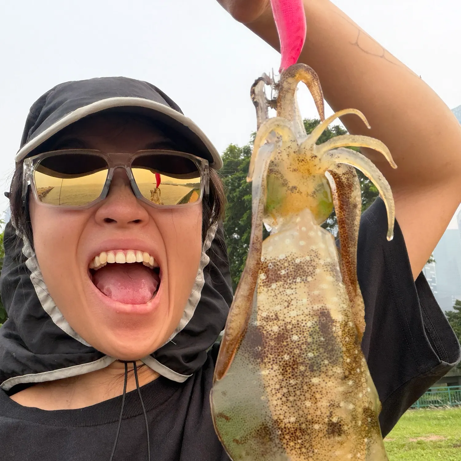 Southern calamari caught on Fishbrain