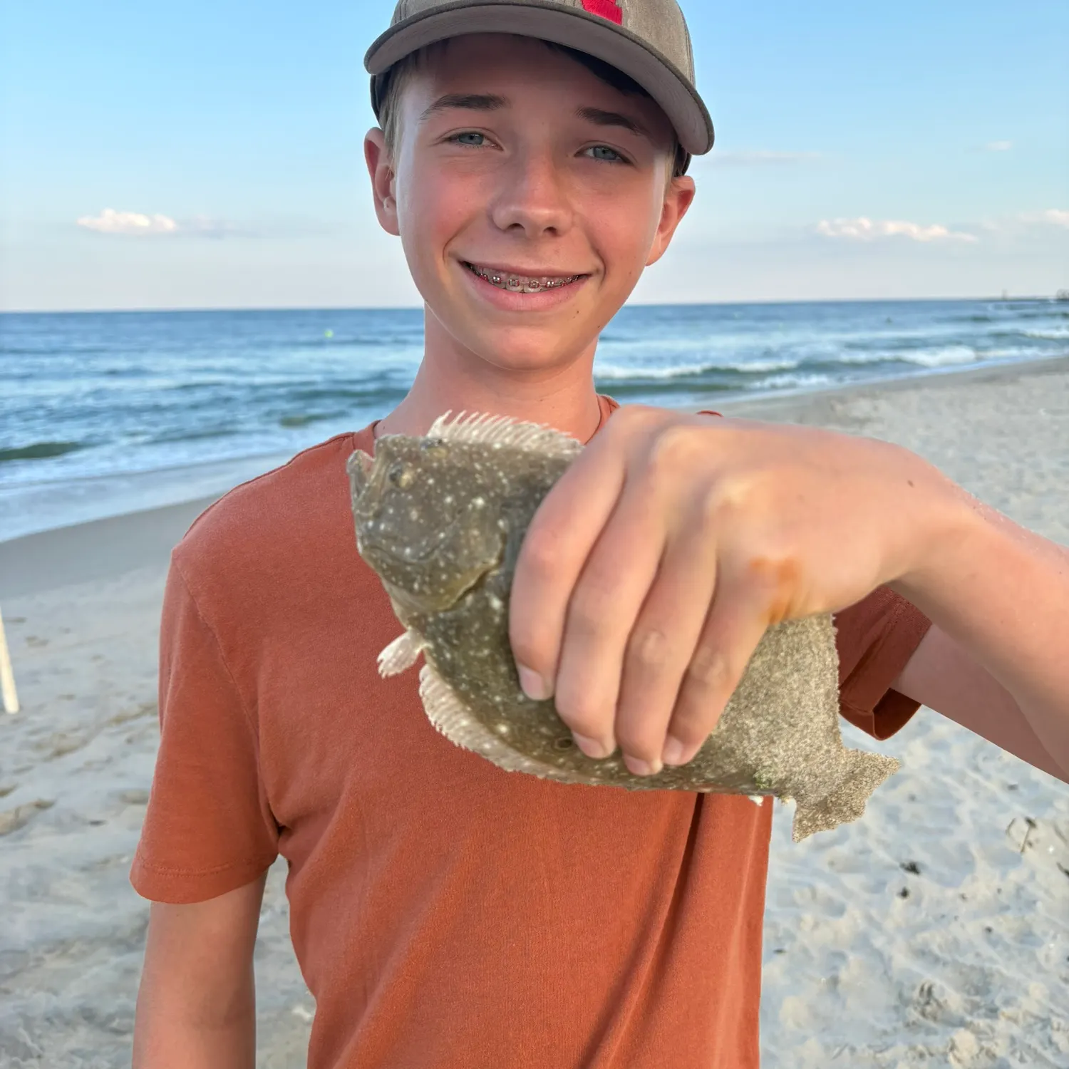 Summer flounder caught on Fishbrain