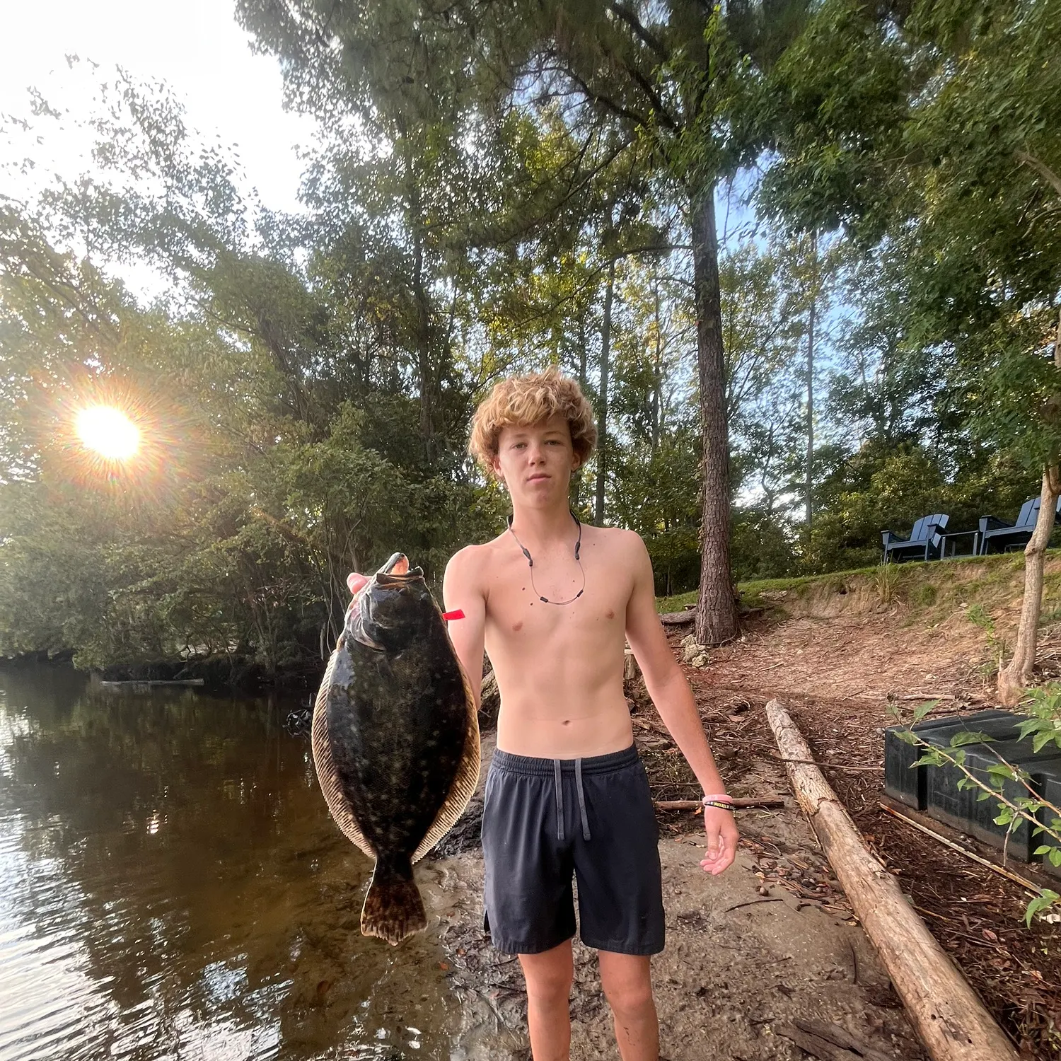 Summer flounder caught on Fishbrain