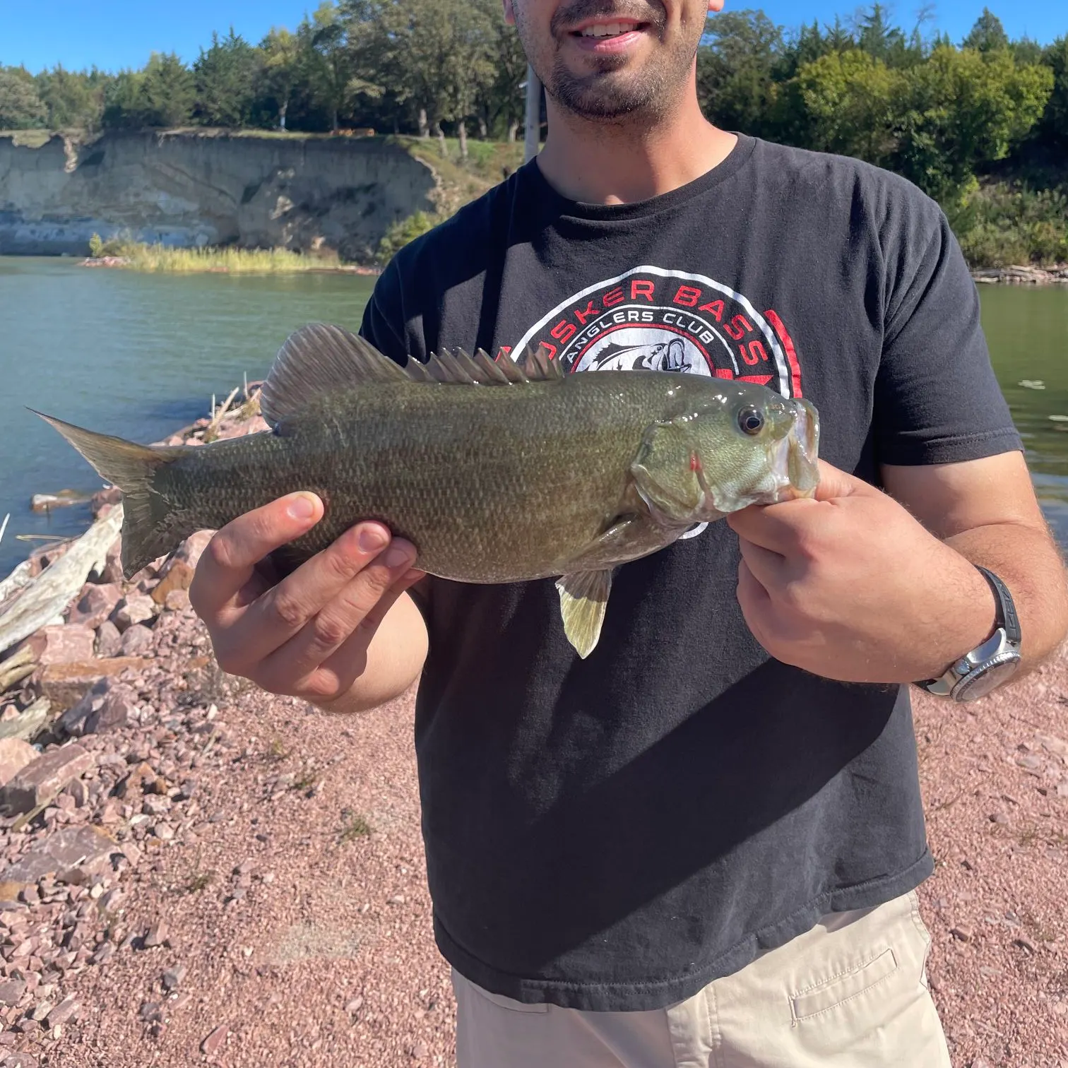 Smallmouth bass caught on Fishbrain