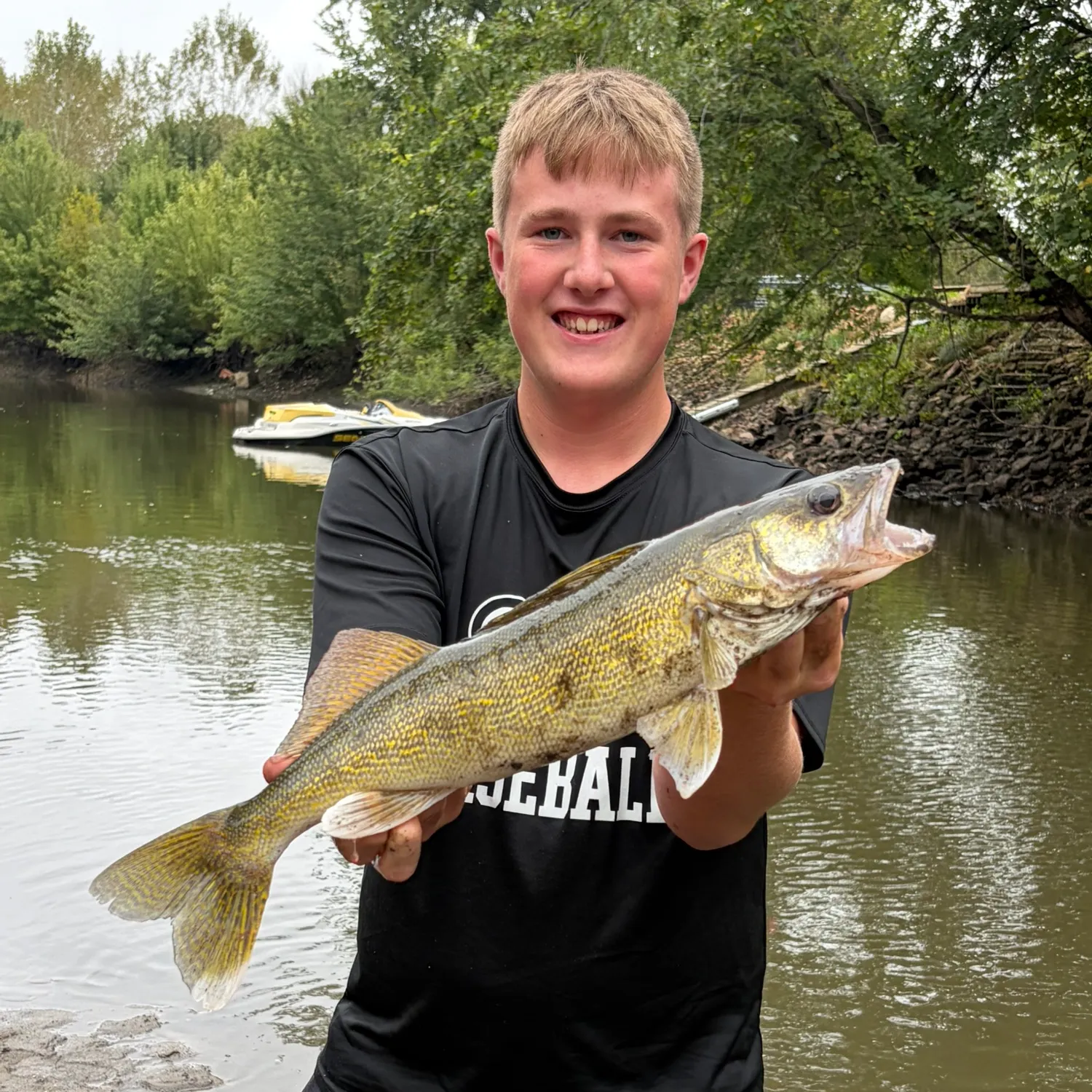 Walleye caught on Fishbrain