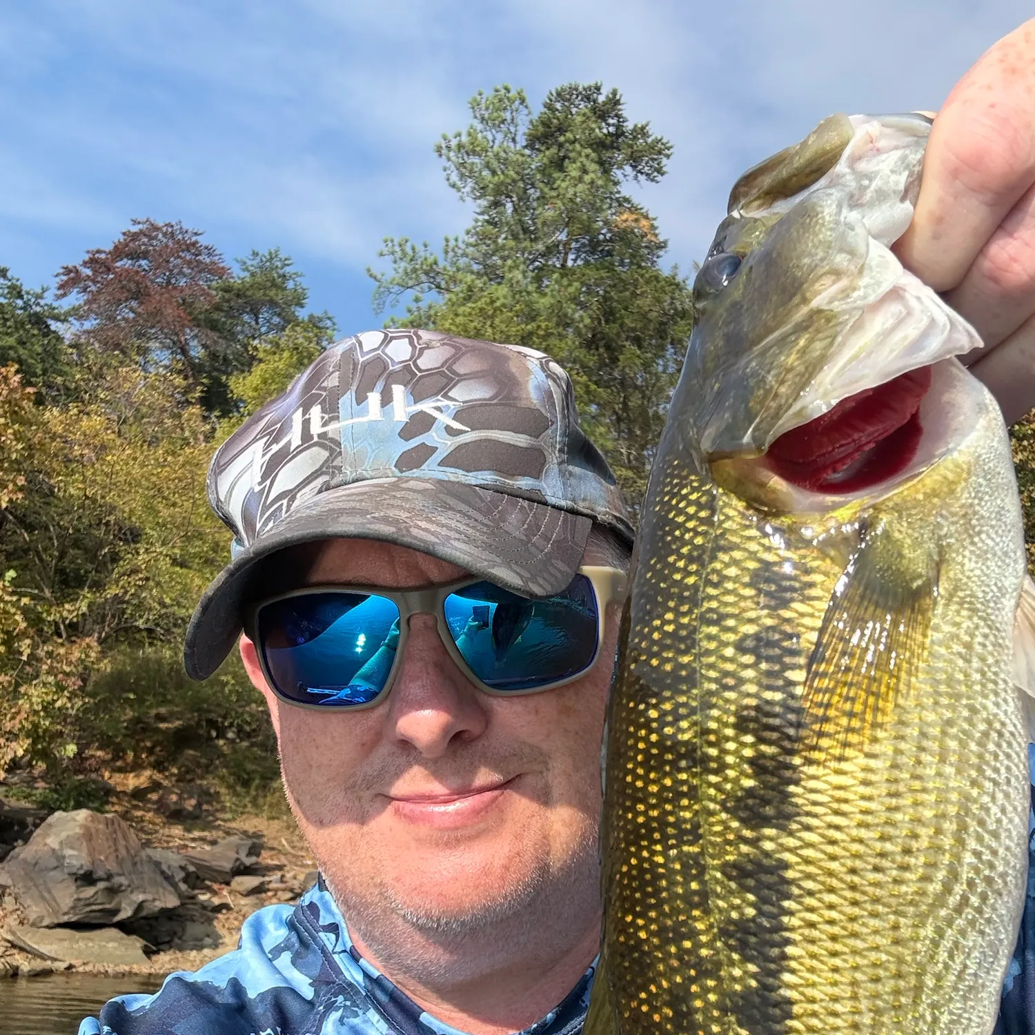 Spotted bass caught on Fishbrain
