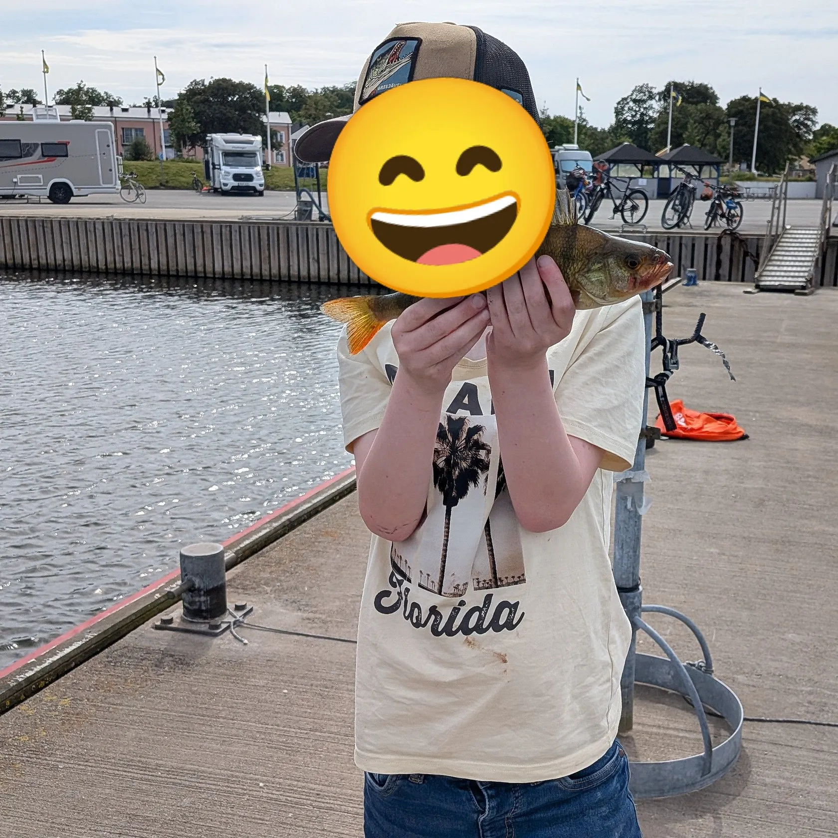 European perch caught on Fishbrain