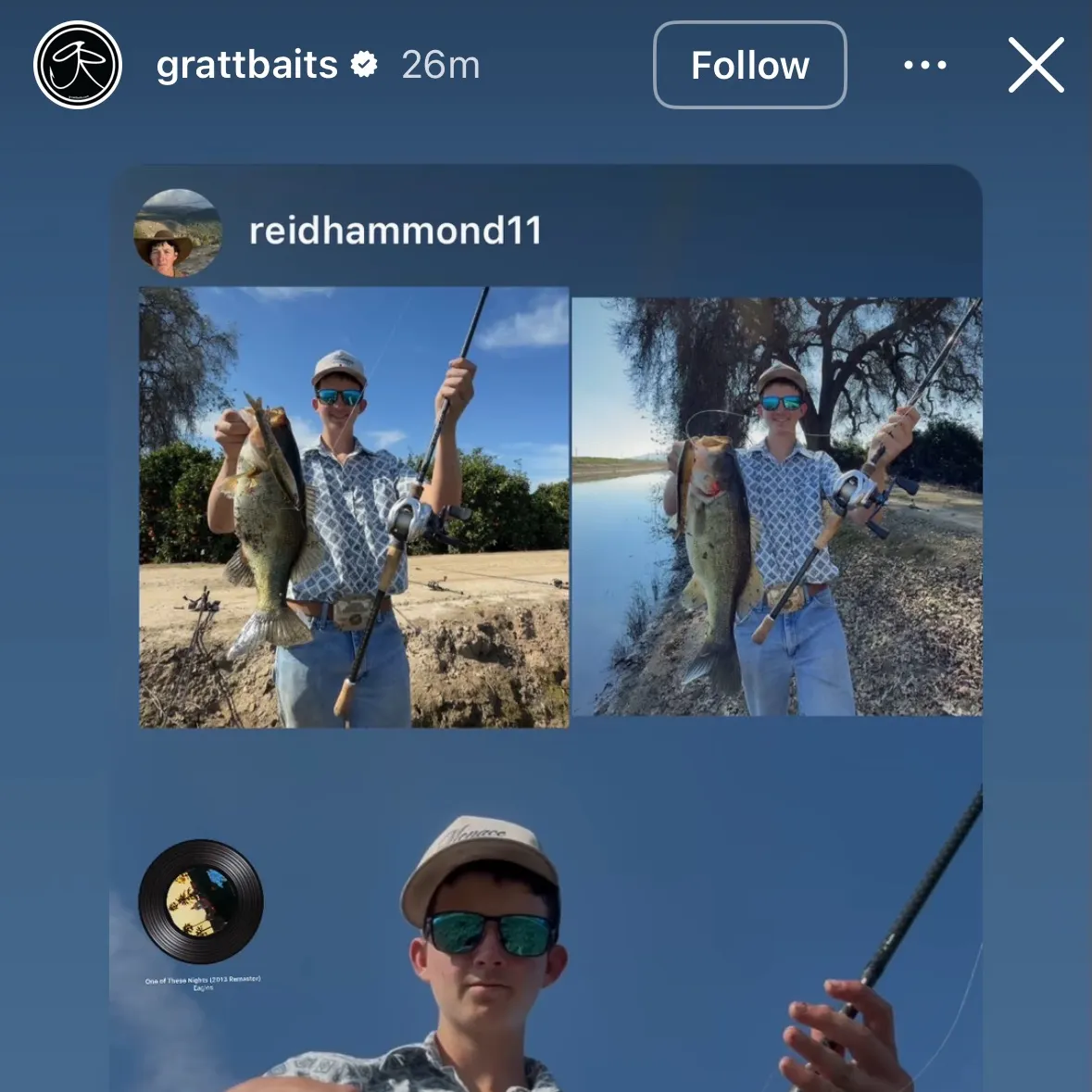 recently logged catches