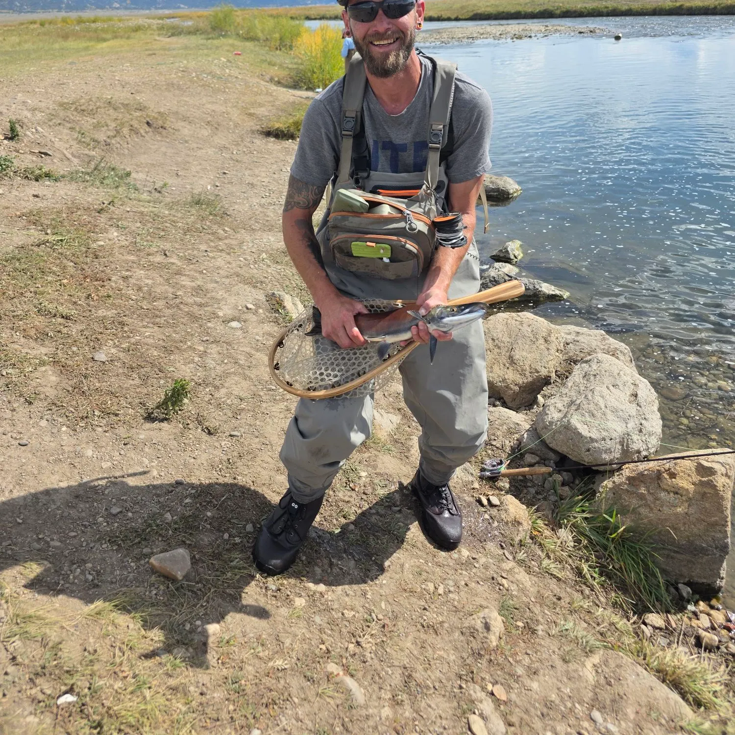 Kokanee salmon caught on Fishbrain