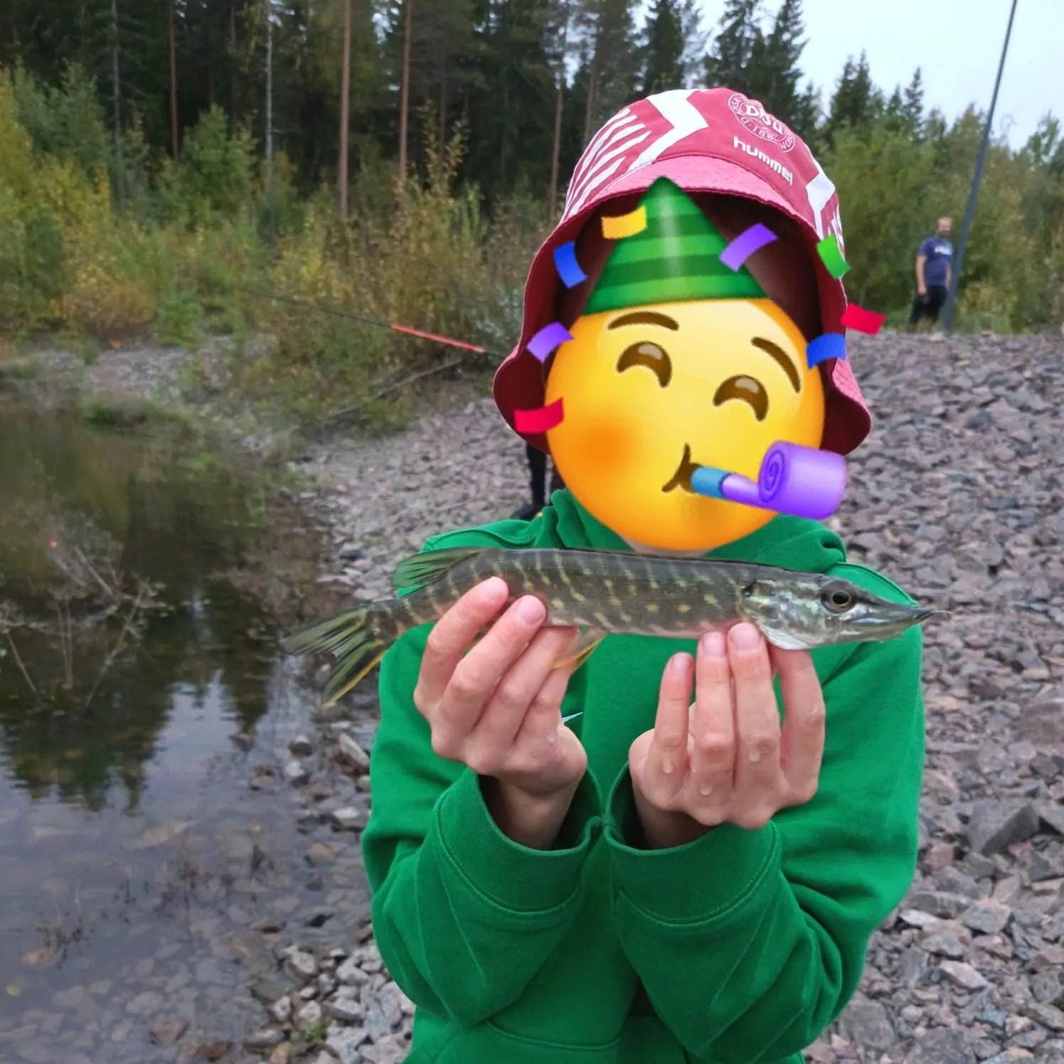 Northern pike caught on Fishbrain