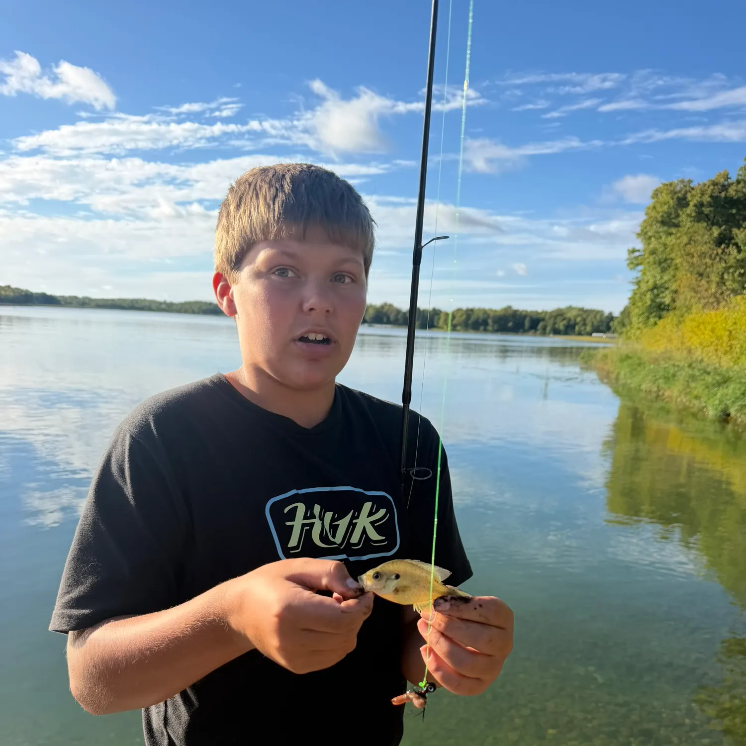 Bluegill caught on Fishbrain
