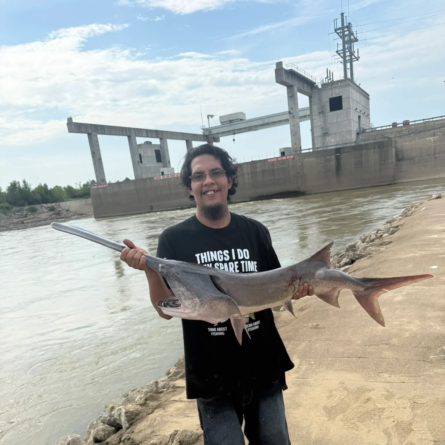 The most recent Paddlefish catches on Fishbrain