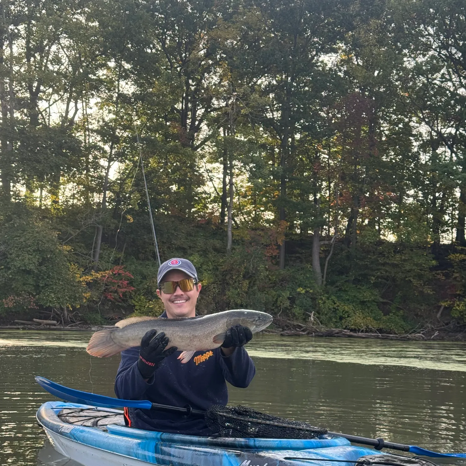 Eyetail bowfin caught on Fishbrain