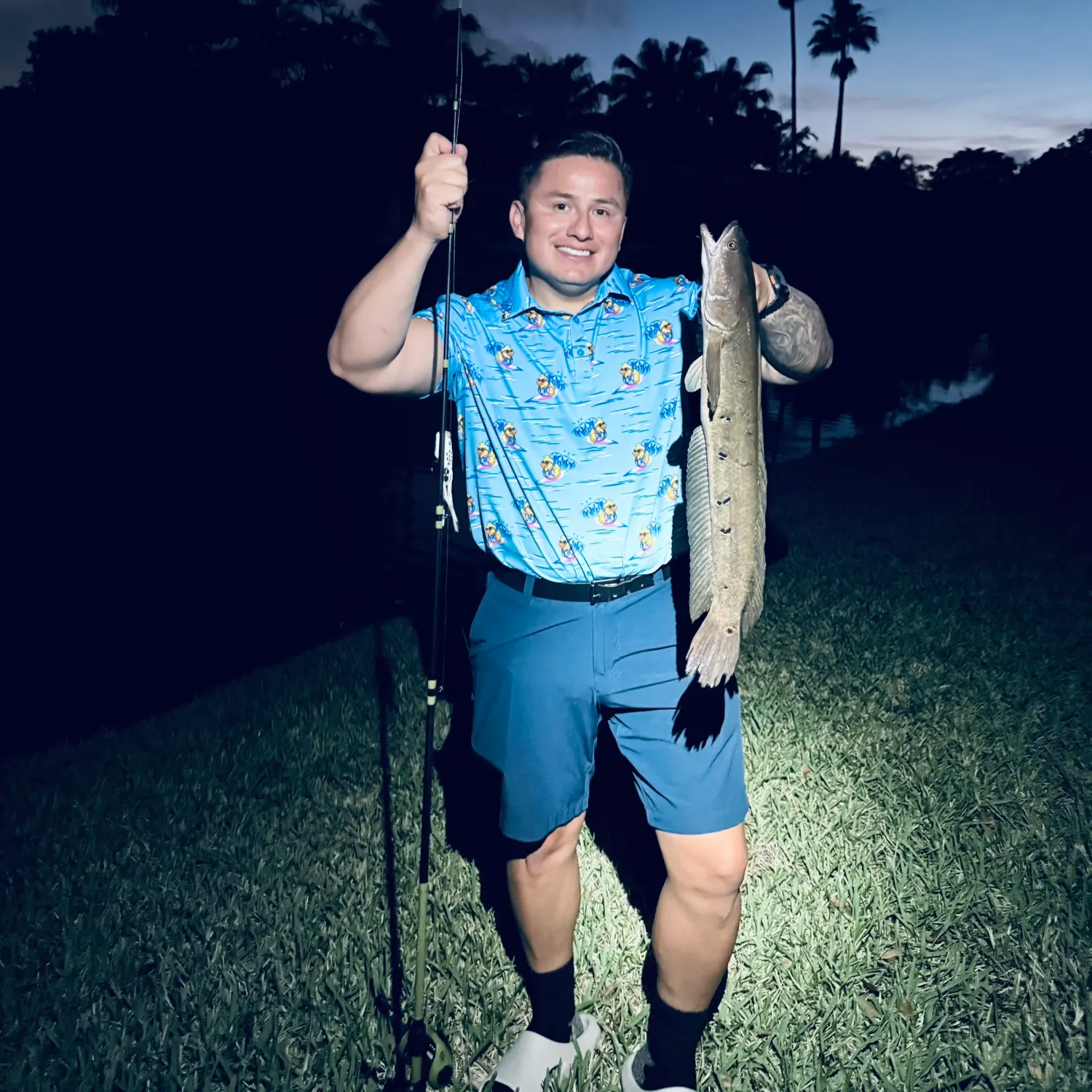 recently logged catches