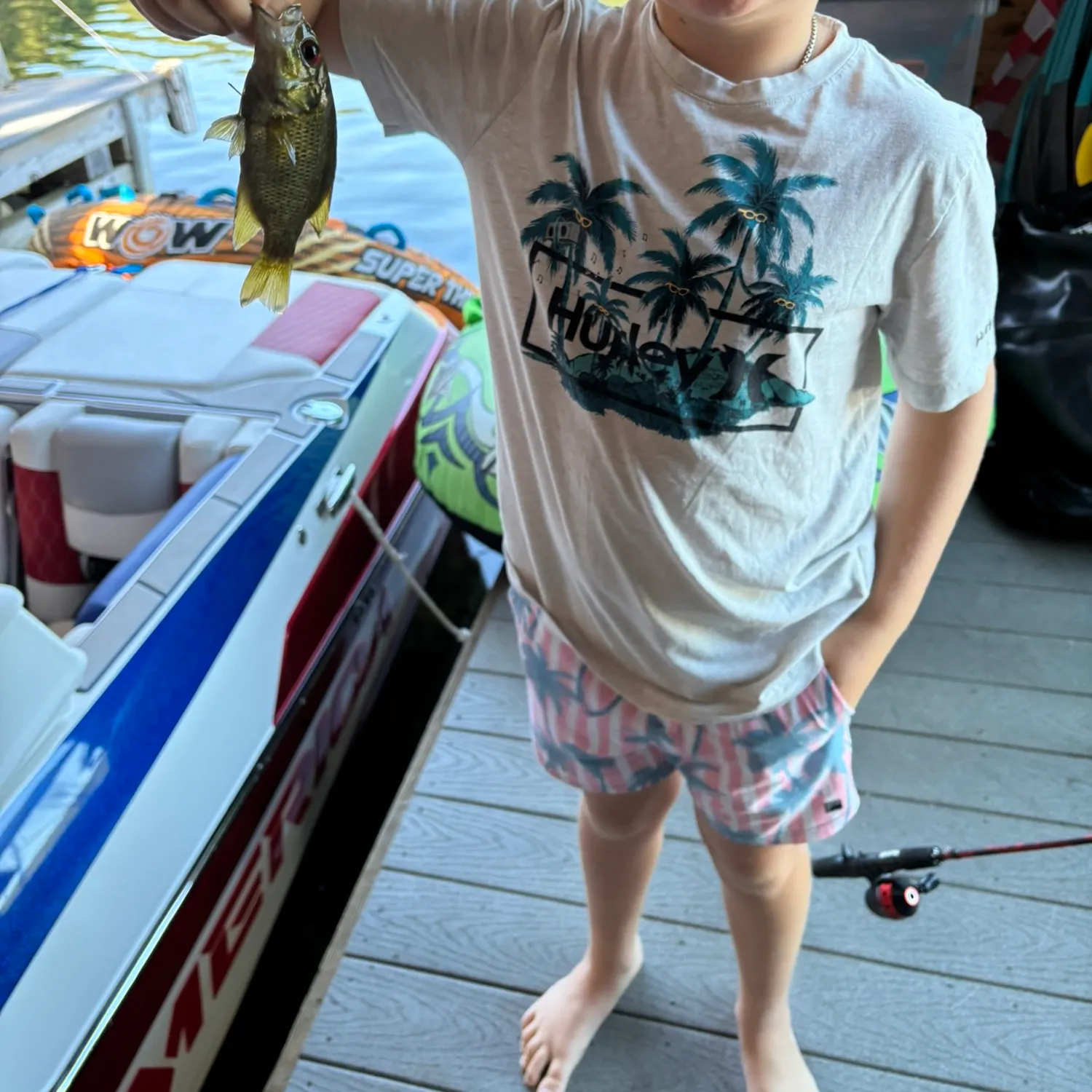 recently logged catches