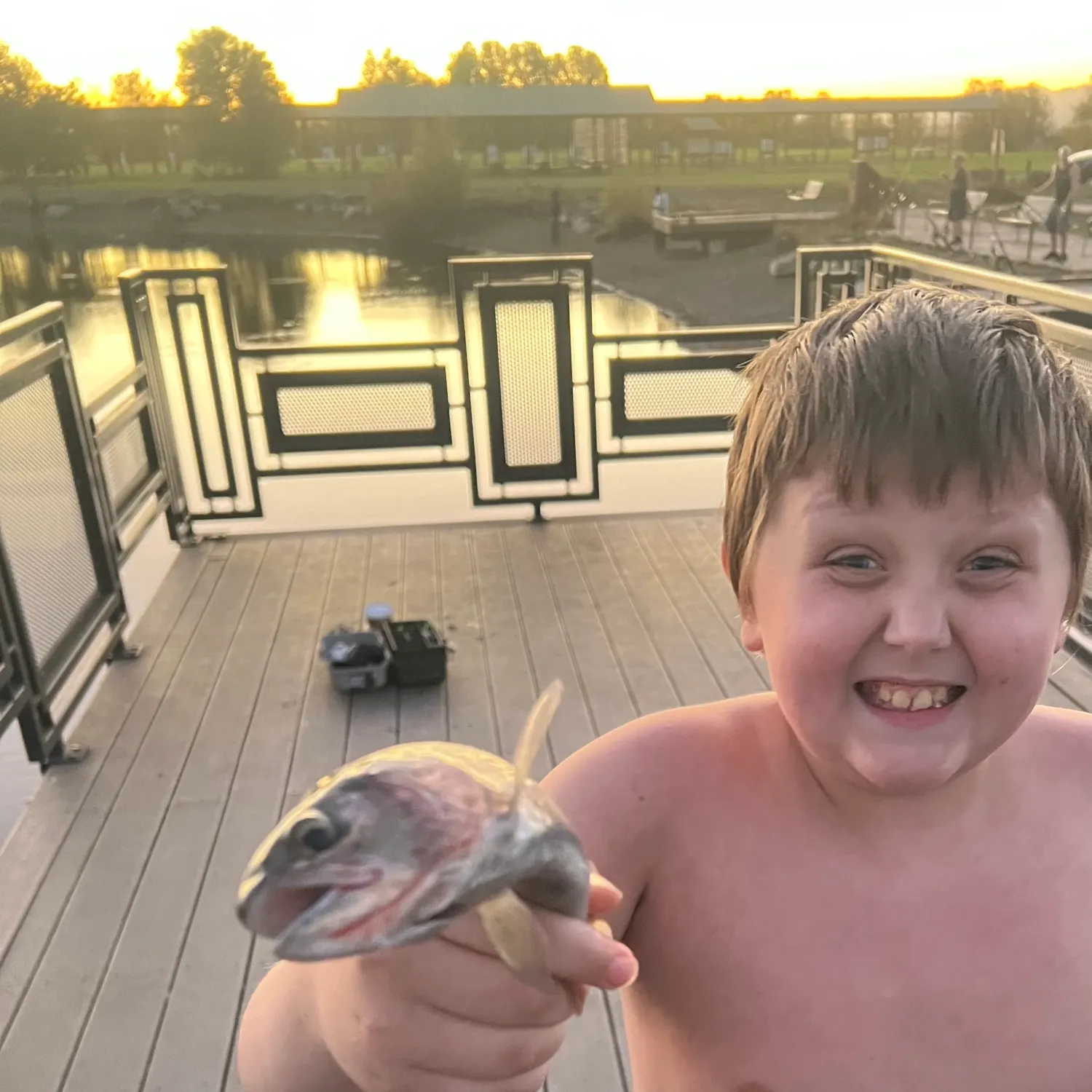 Rainbow trout caught on Fishbrain
