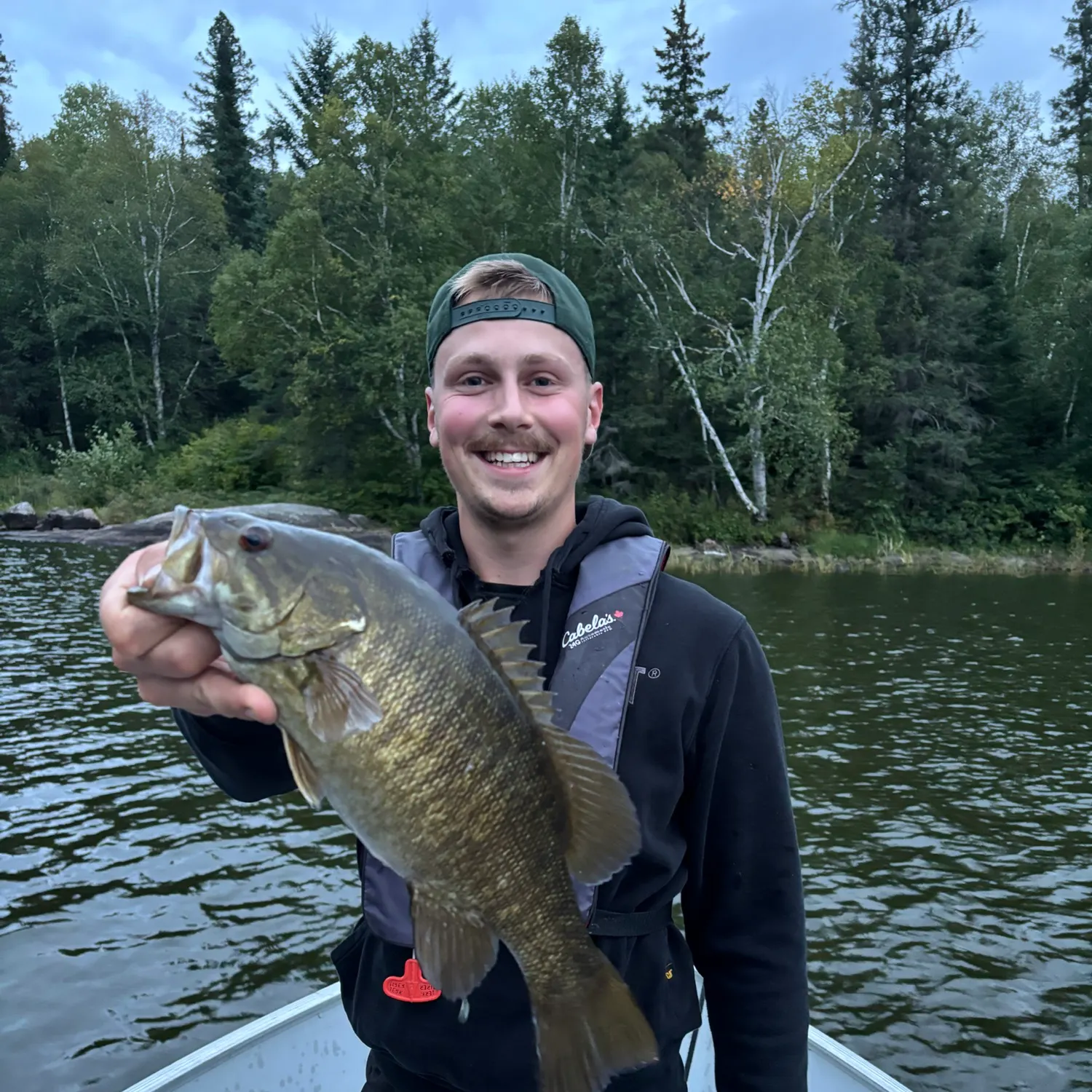 Smallmouth bass caught on Fishbrain
