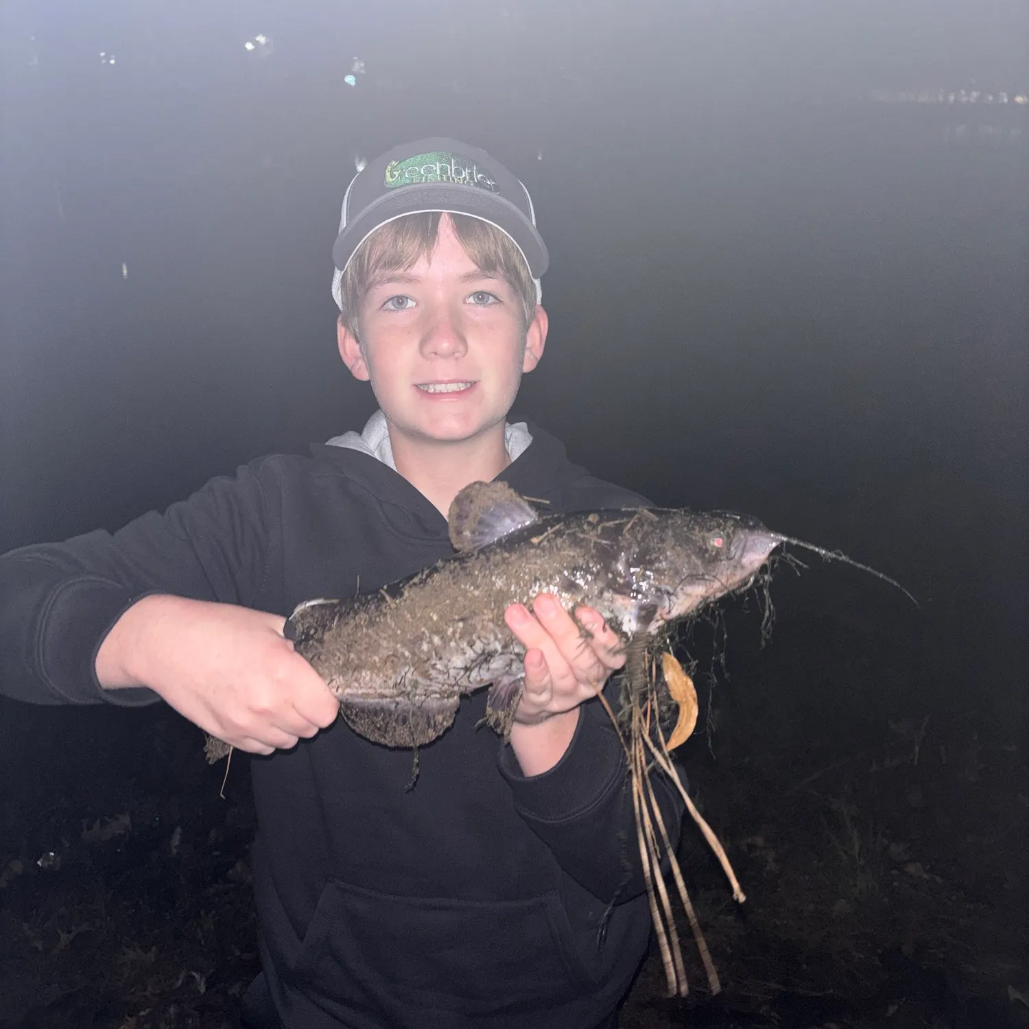 Channel catfish caught on Fishbrain