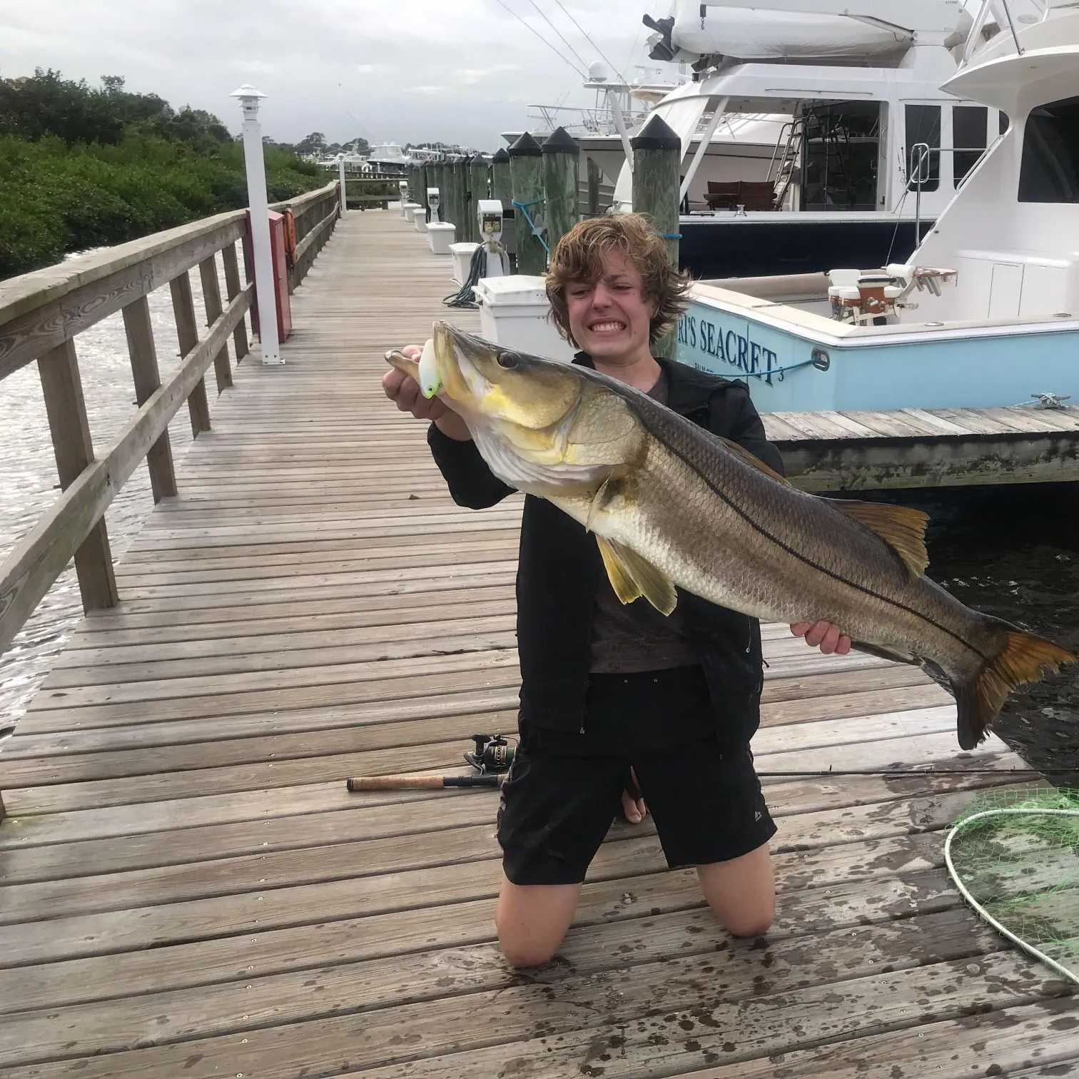 Common snook caught on Fishbrain