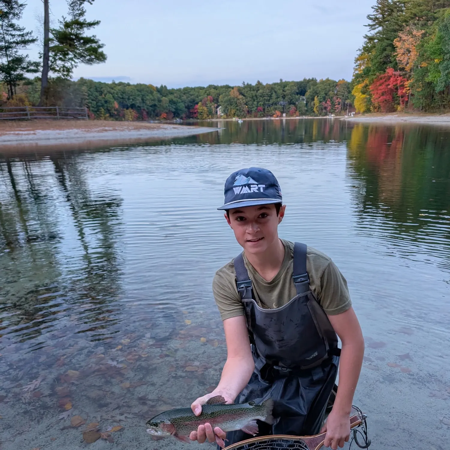Rainbow trout caught on Fishbrain
