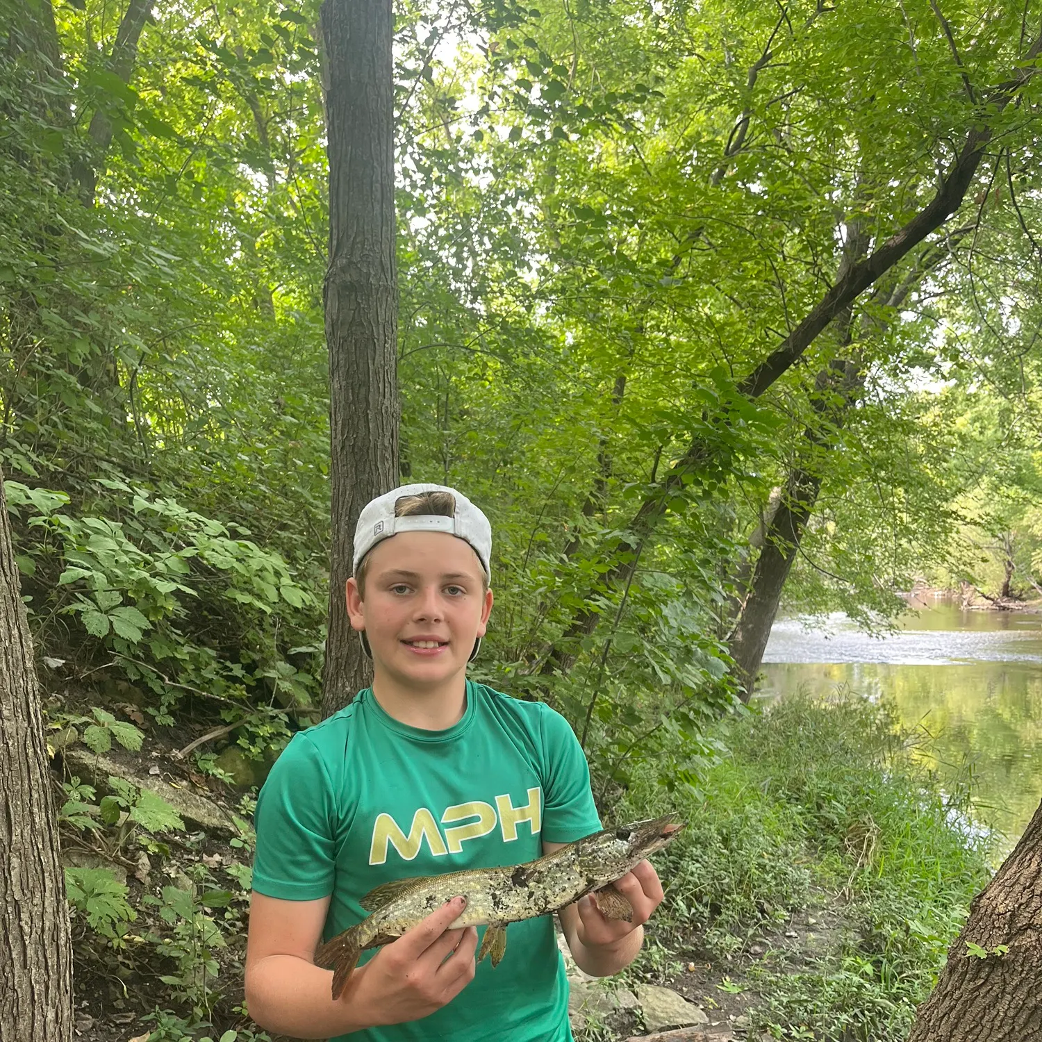 Northern pike caught on Fishbrain