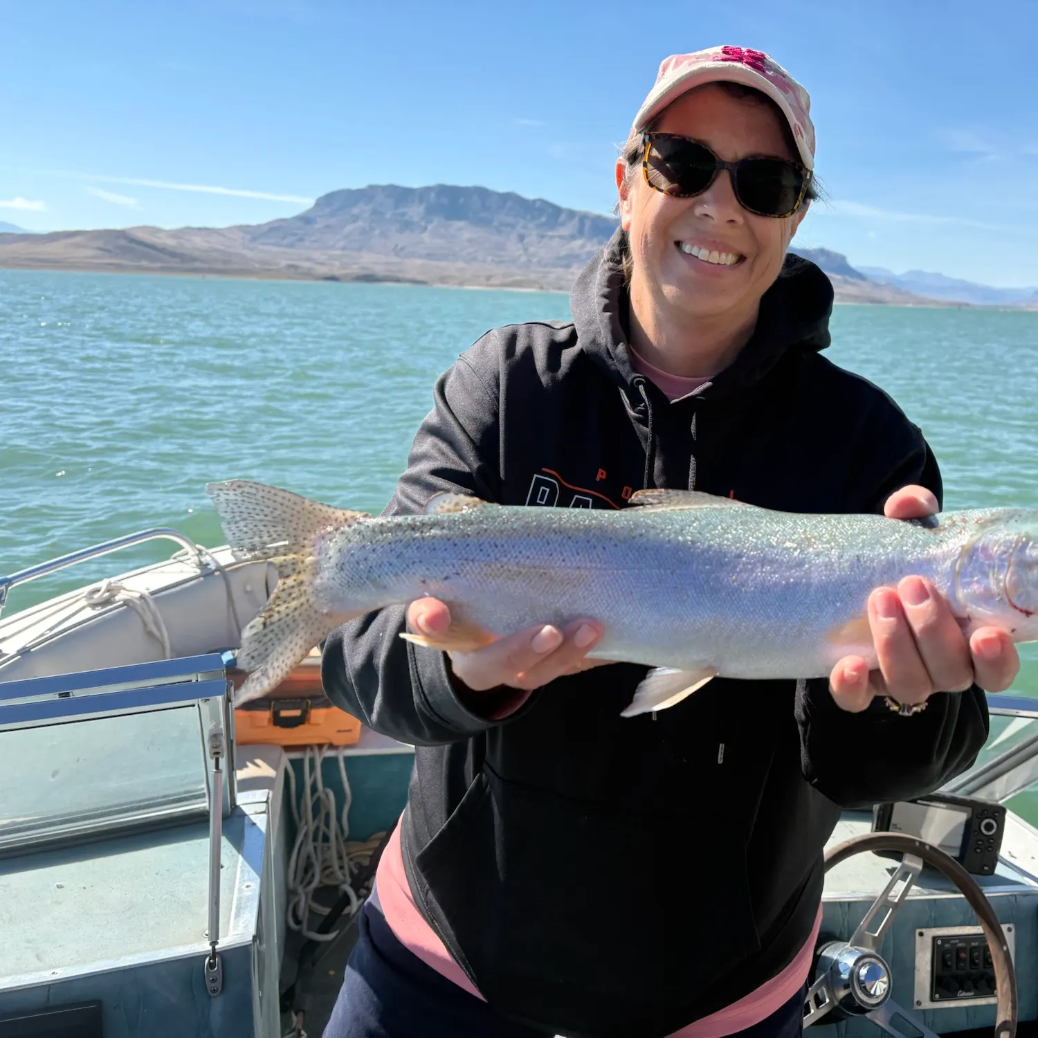 Rainbow trout caught on Fishbrain