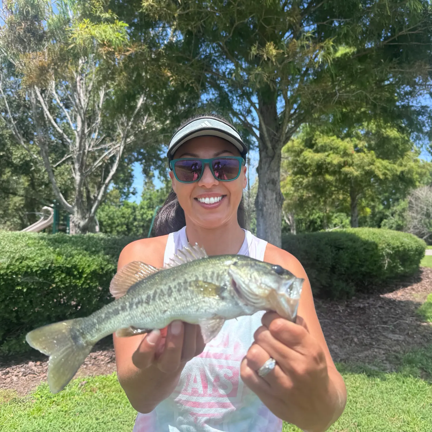 Florida bass caught on Fishbrain