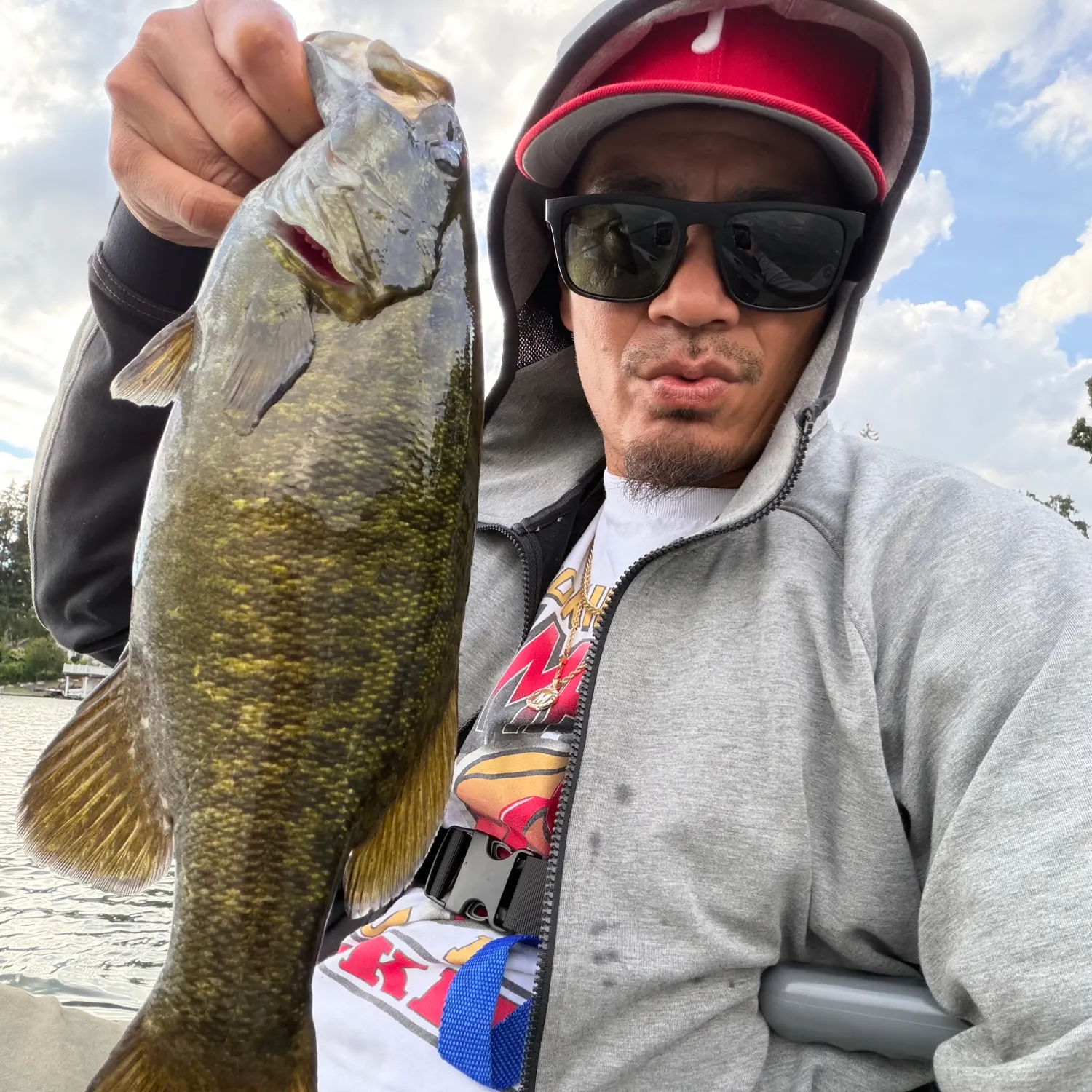 Smallmouth bass caught on Fishbrain