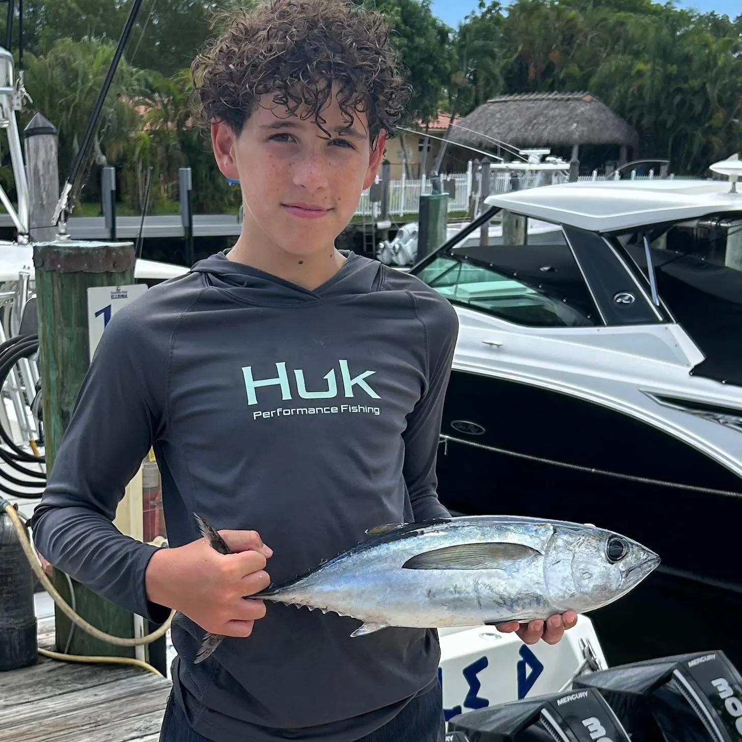 Blackfin tuna caught on Fishbrain