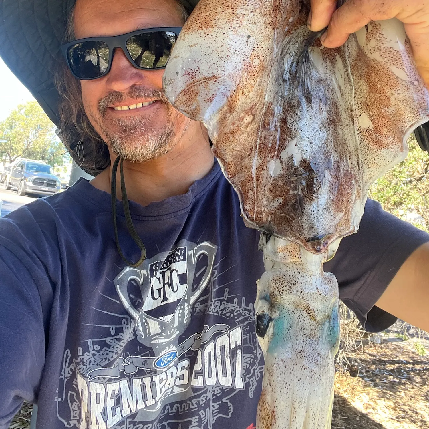 Southern calamari caught on Fishbrain