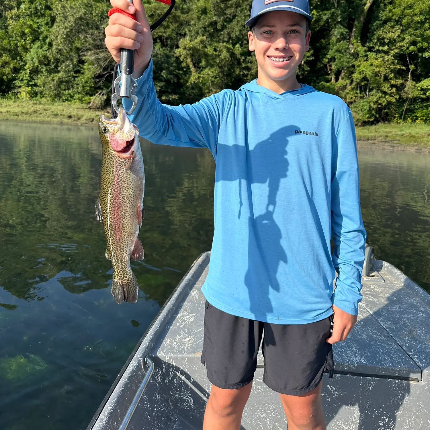 Rainbow trout caught on Fishbrain