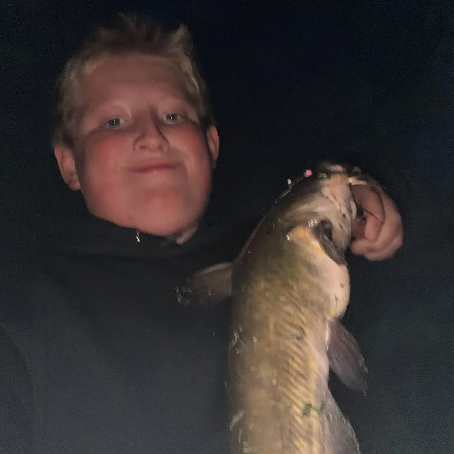 Channel catfish caught on Fishbrain