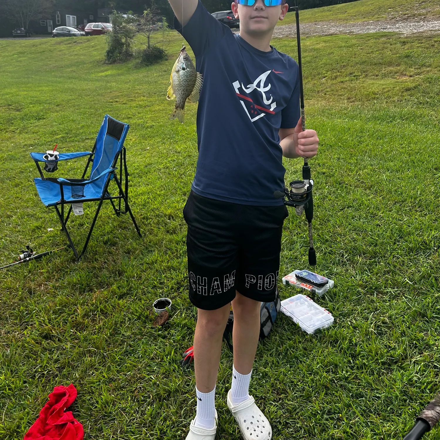 Bluegill caught on Fishbrain