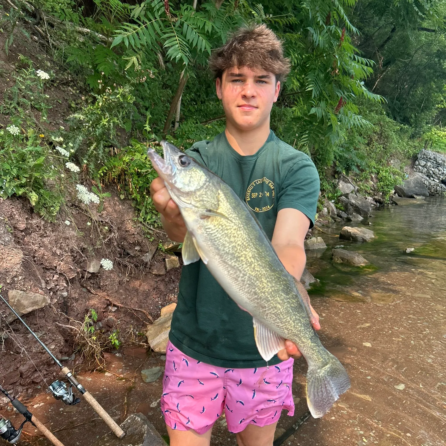 recently logged catches
