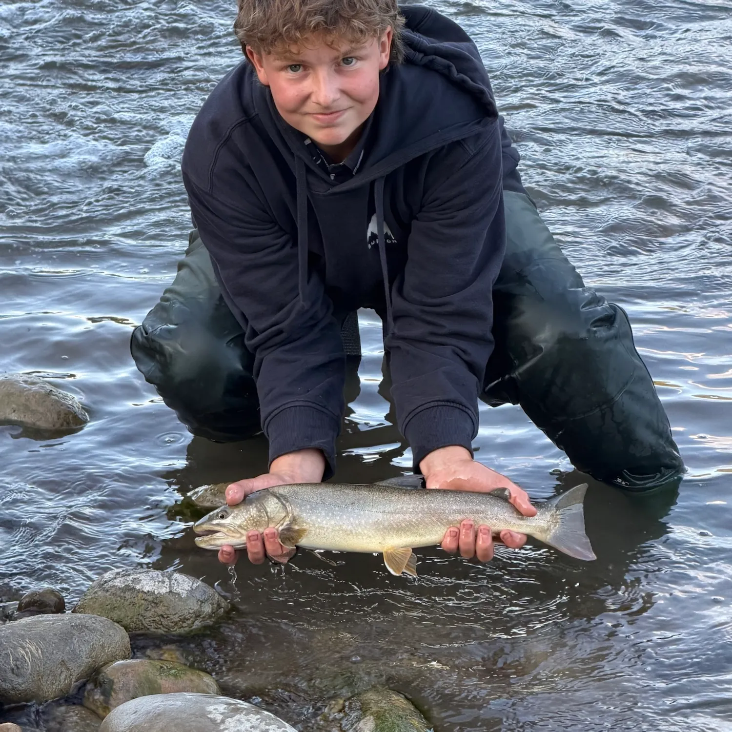 Bull trout caught on Fishbrain