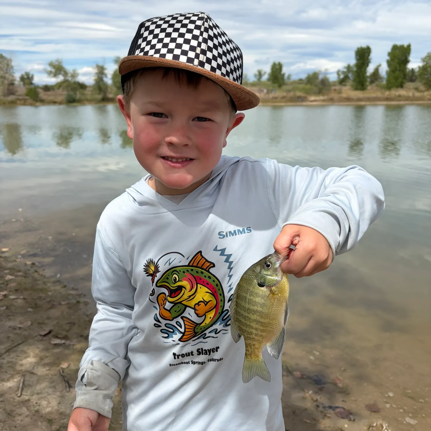 Bluegill caught on Fishbrain