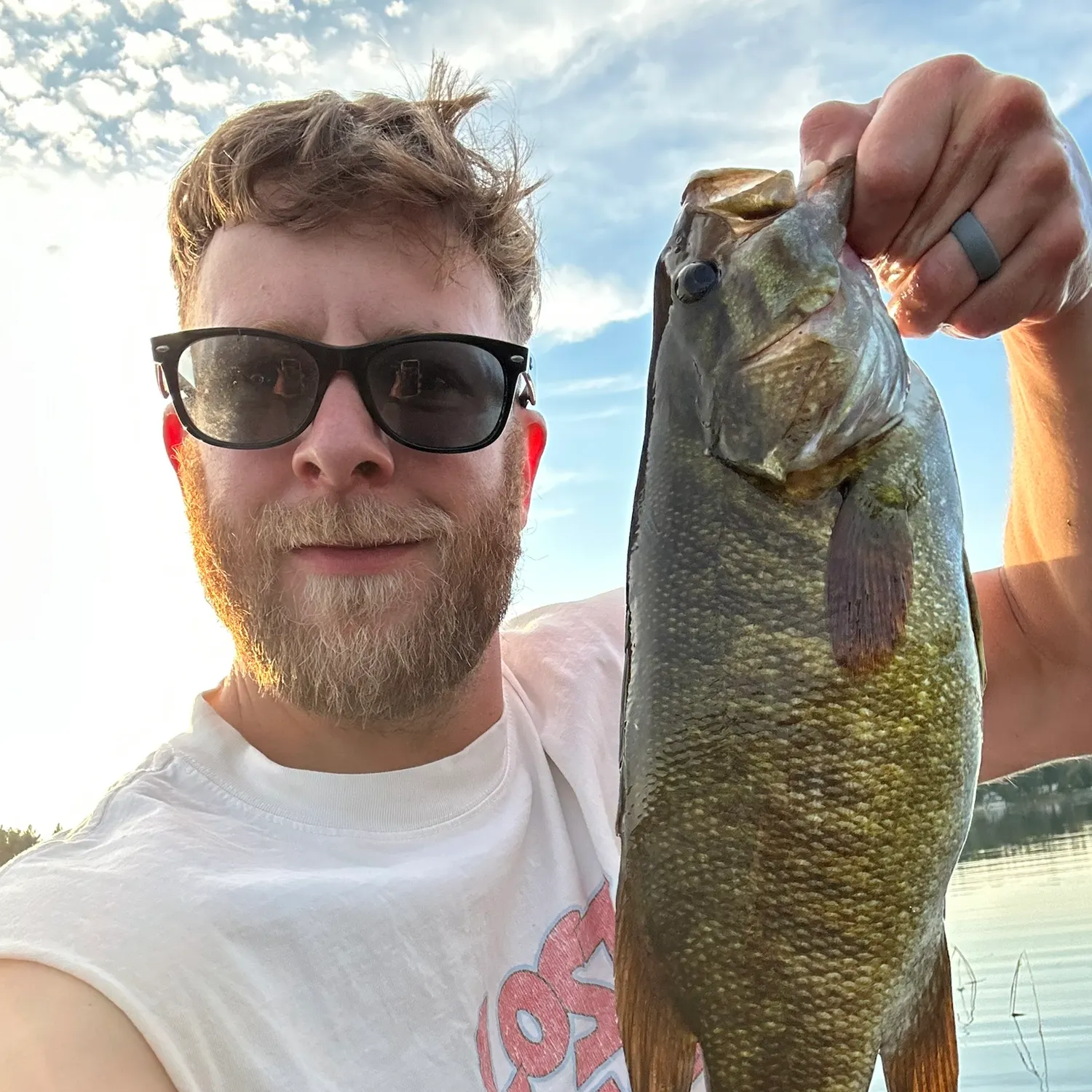 Smallmouth bass caught on Fishbrain
