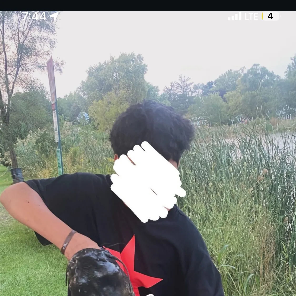Channel catfish caught on Fishbrain
