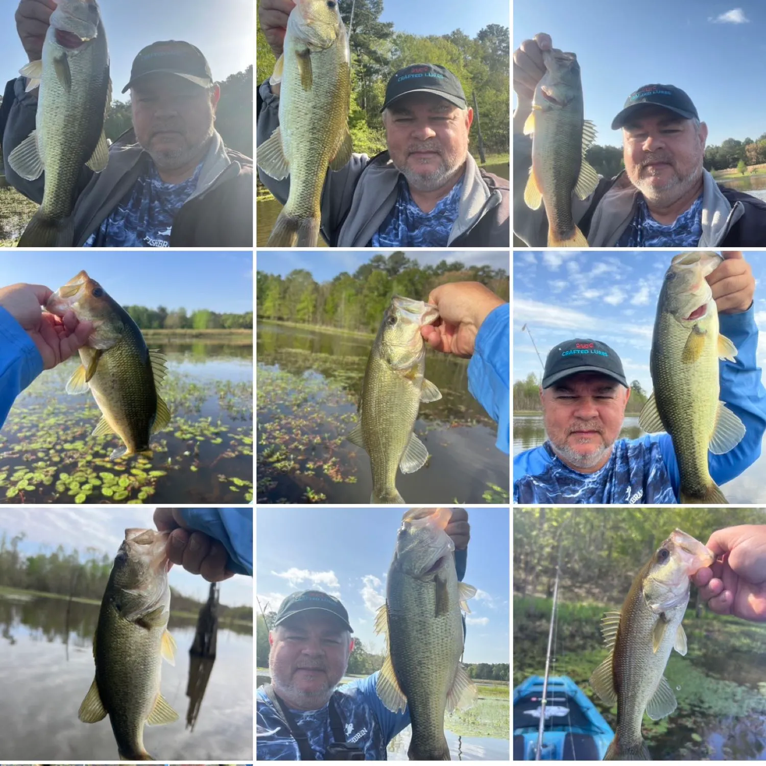 recently logged catches