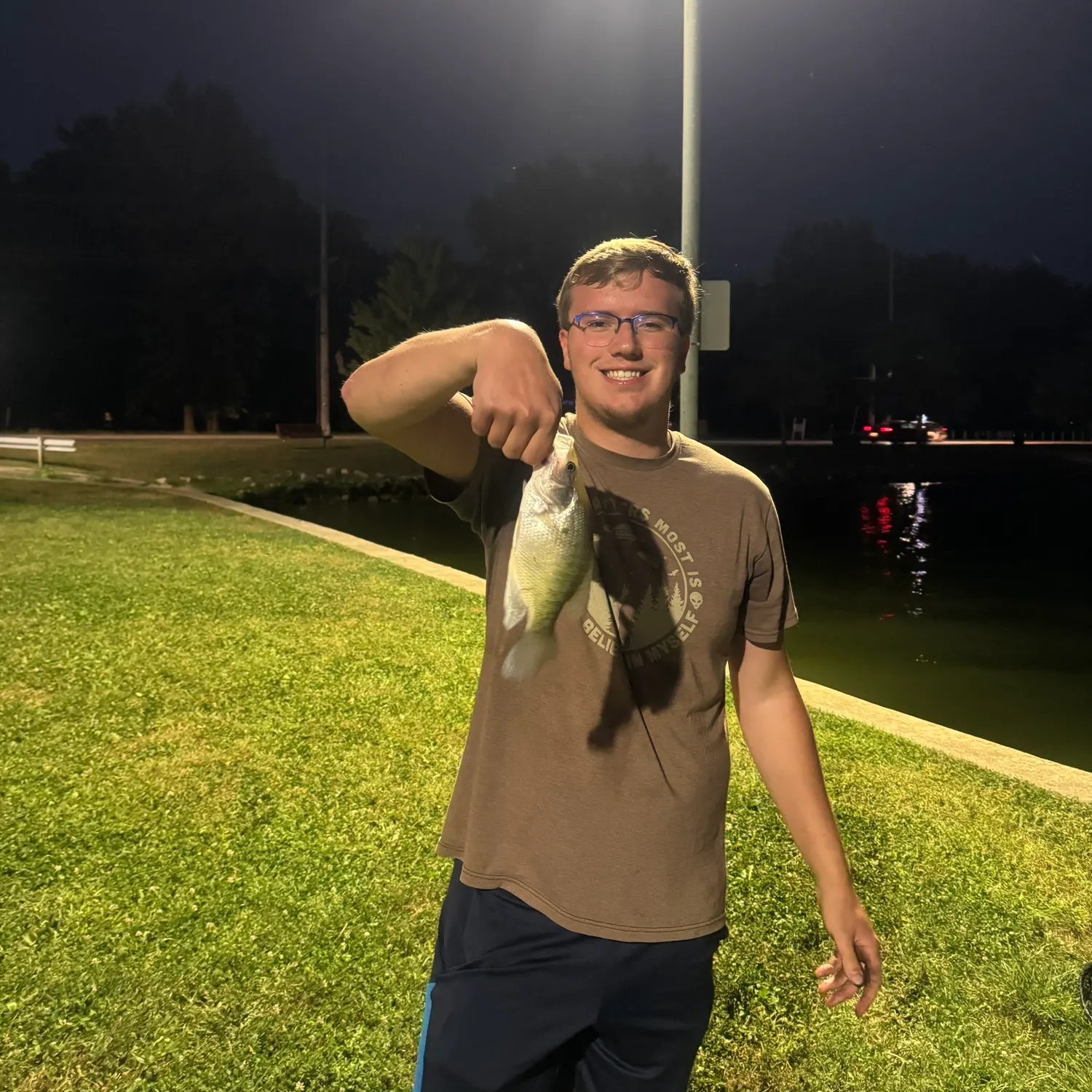 White crappie caught on Fishbrain